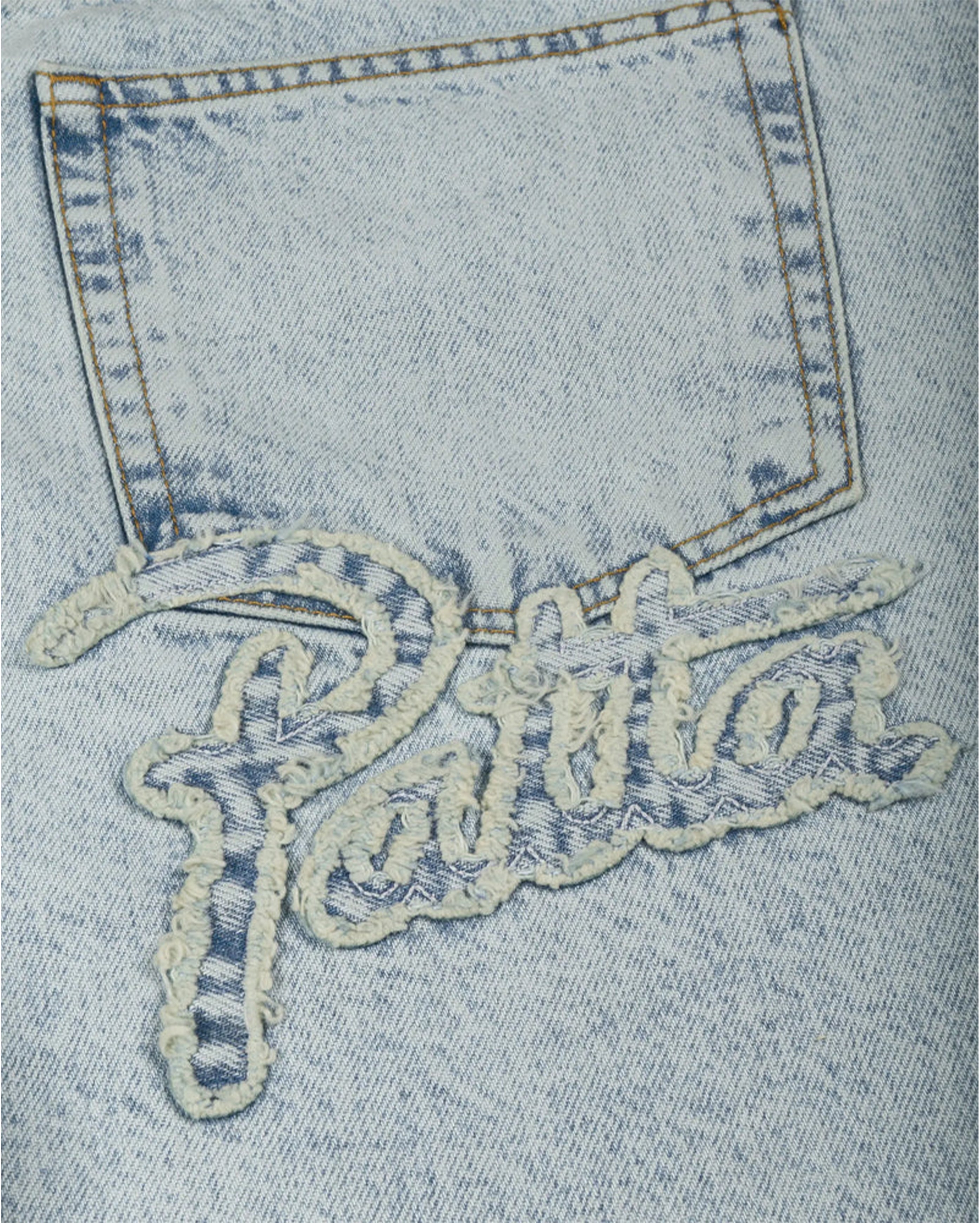 Light Wash Denim Shorts Light Blue Denim - Starcowparis - 4