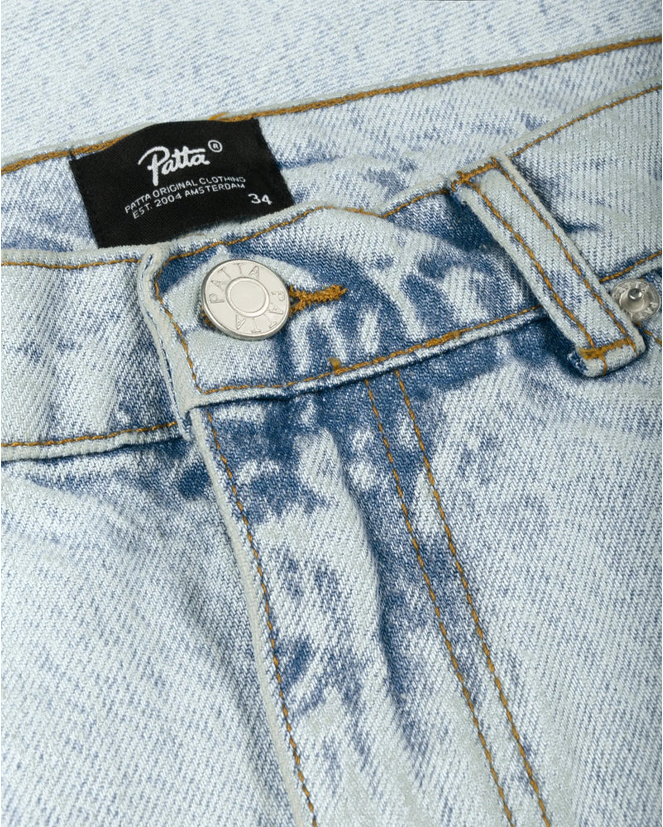 Light Wash Denim Shorts Light Blue Denim - Starcowparis - 5