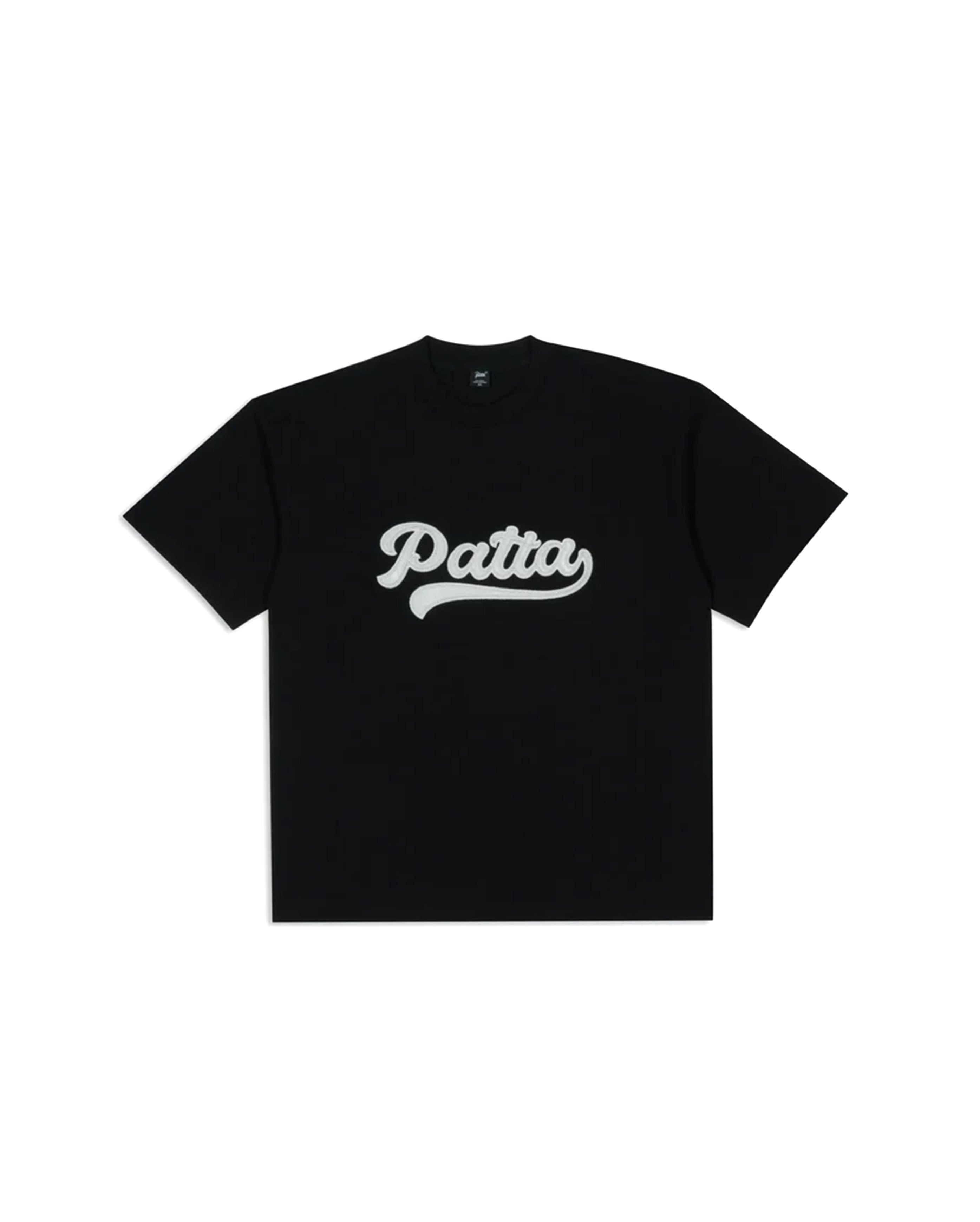 Patta Logo Tail T-Shirt Black - Starcowparis - 1