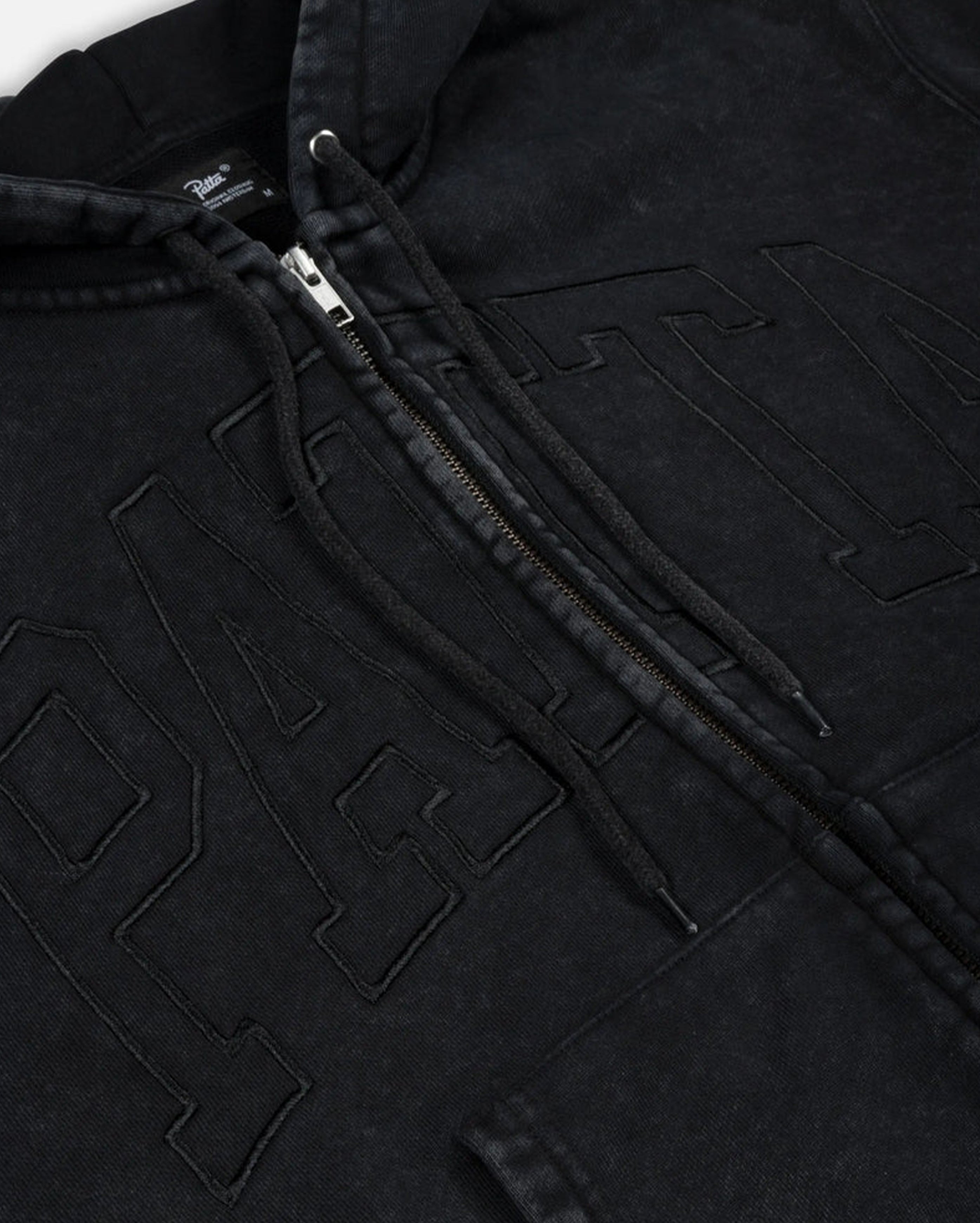 Loopback Logo Zip Hooded Sweater Moonless Night - Starcowparis - 4