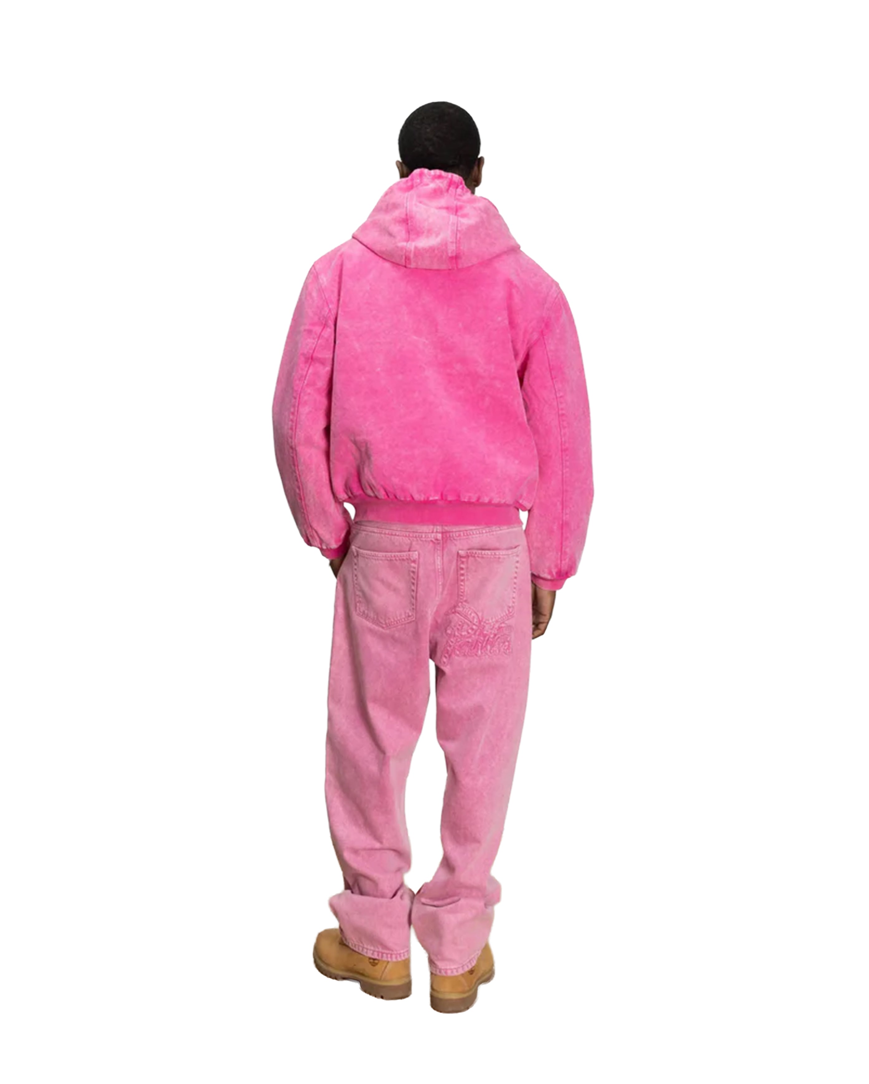 Peace Canvas Hooded Jacket Fuchsia Purple - Starcowparis - 6
