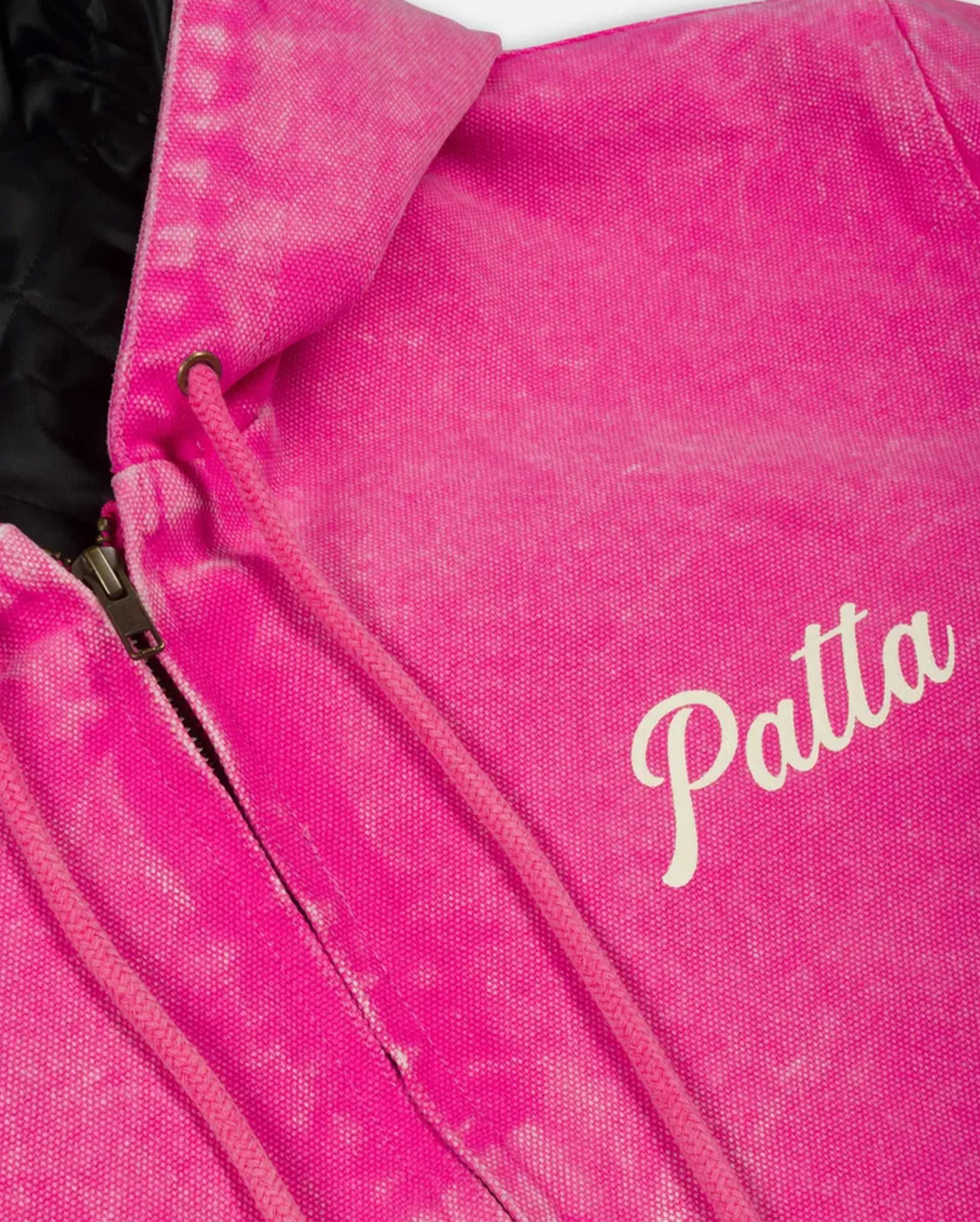 Peace Canvas Hooded Jacket Fuchsia Purple - Starcowparis - 5