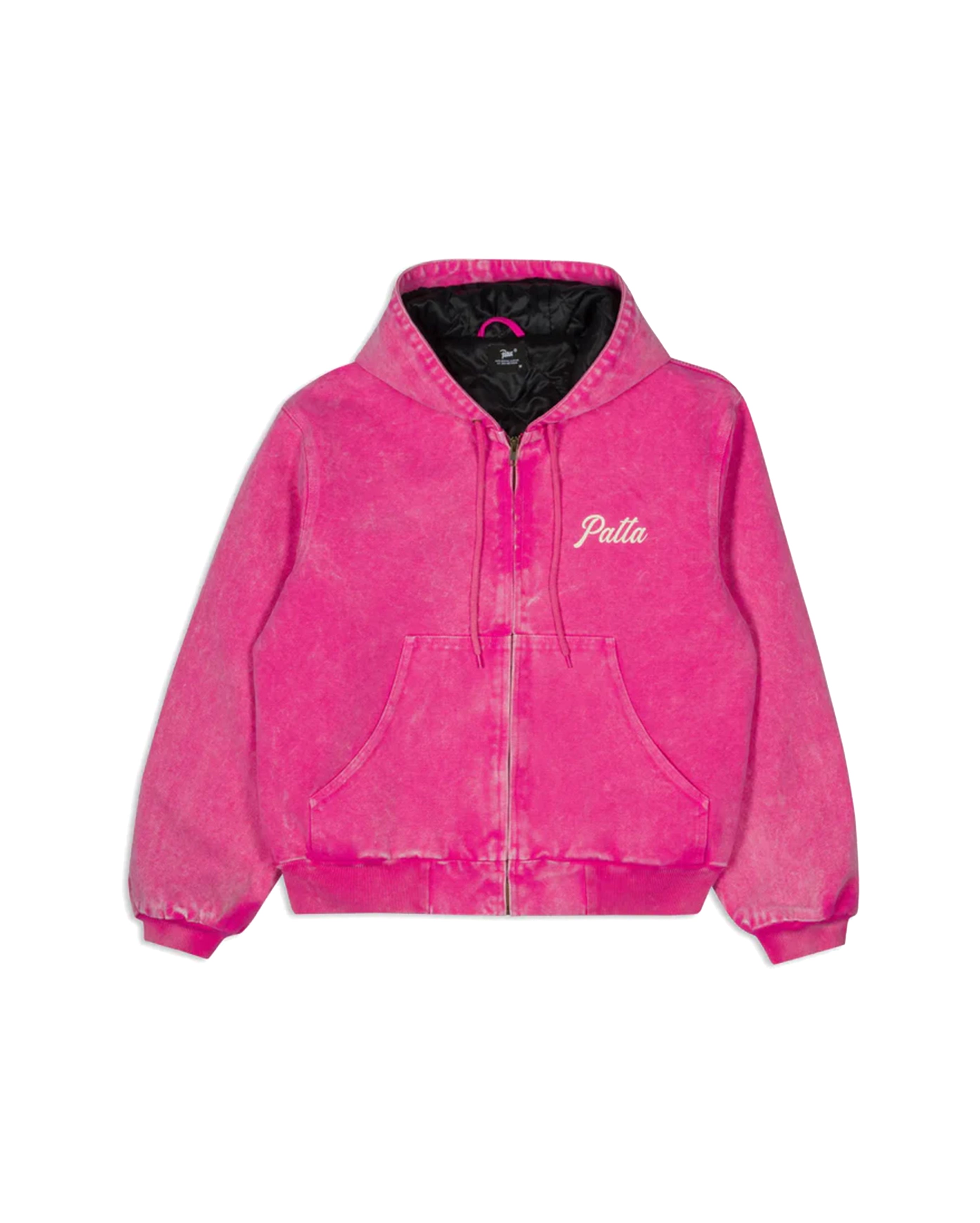 Peace Canvas Hooded Jacket Fuchsia Purple - Starcowparis - 1