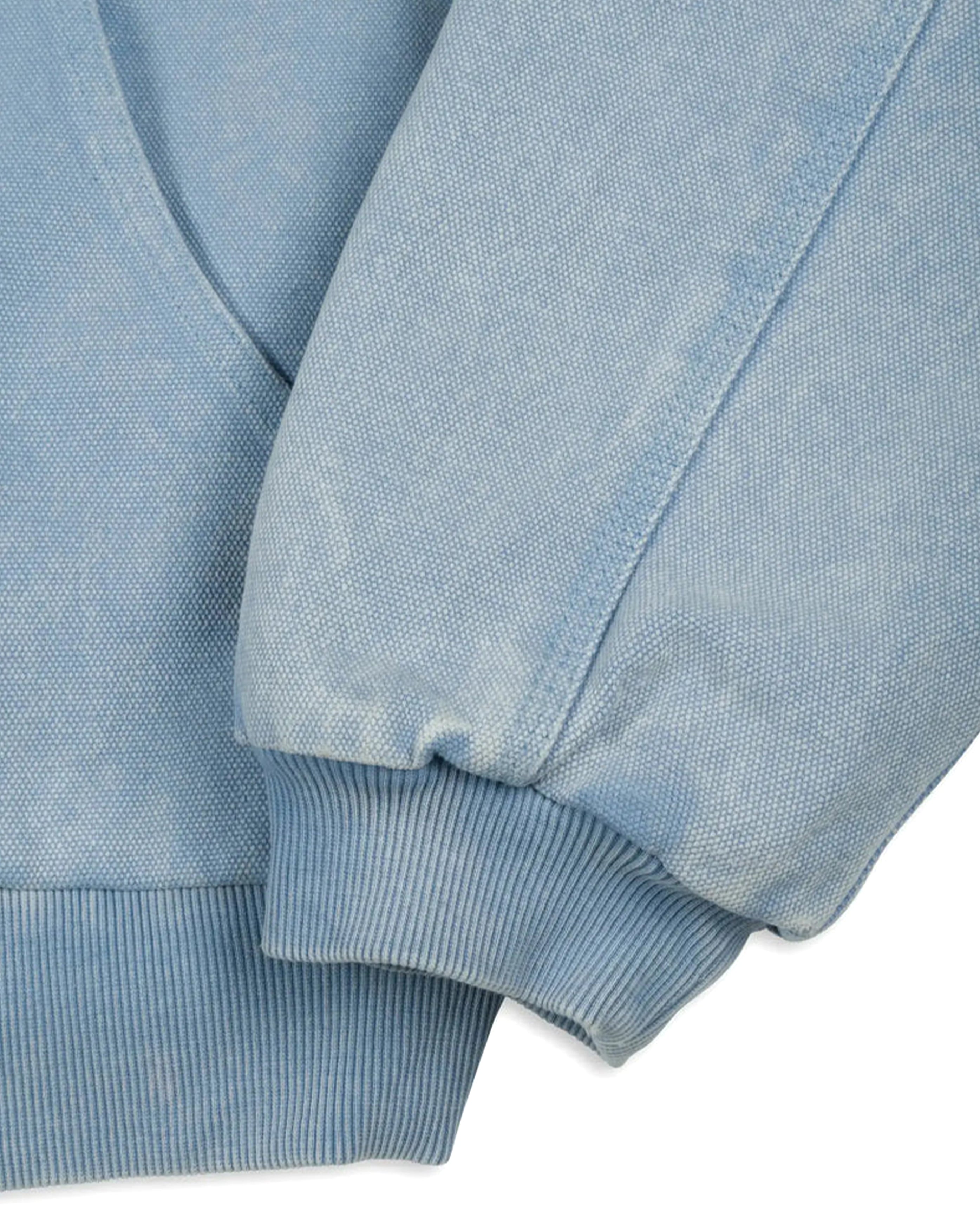 Peace Canvas Hooded Jacket Light Blue Denim - Starcowparis - 6