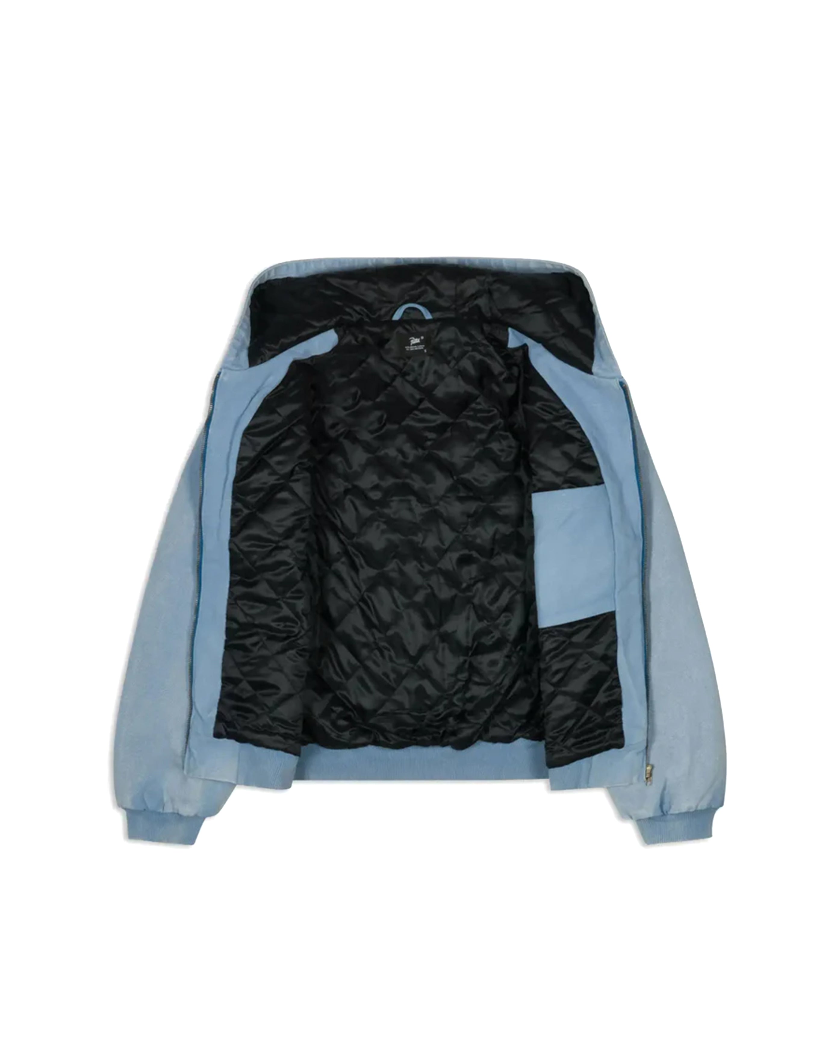 Peace Canvas Hooded Jacket Light Blue Denim - Starcowparis - 3