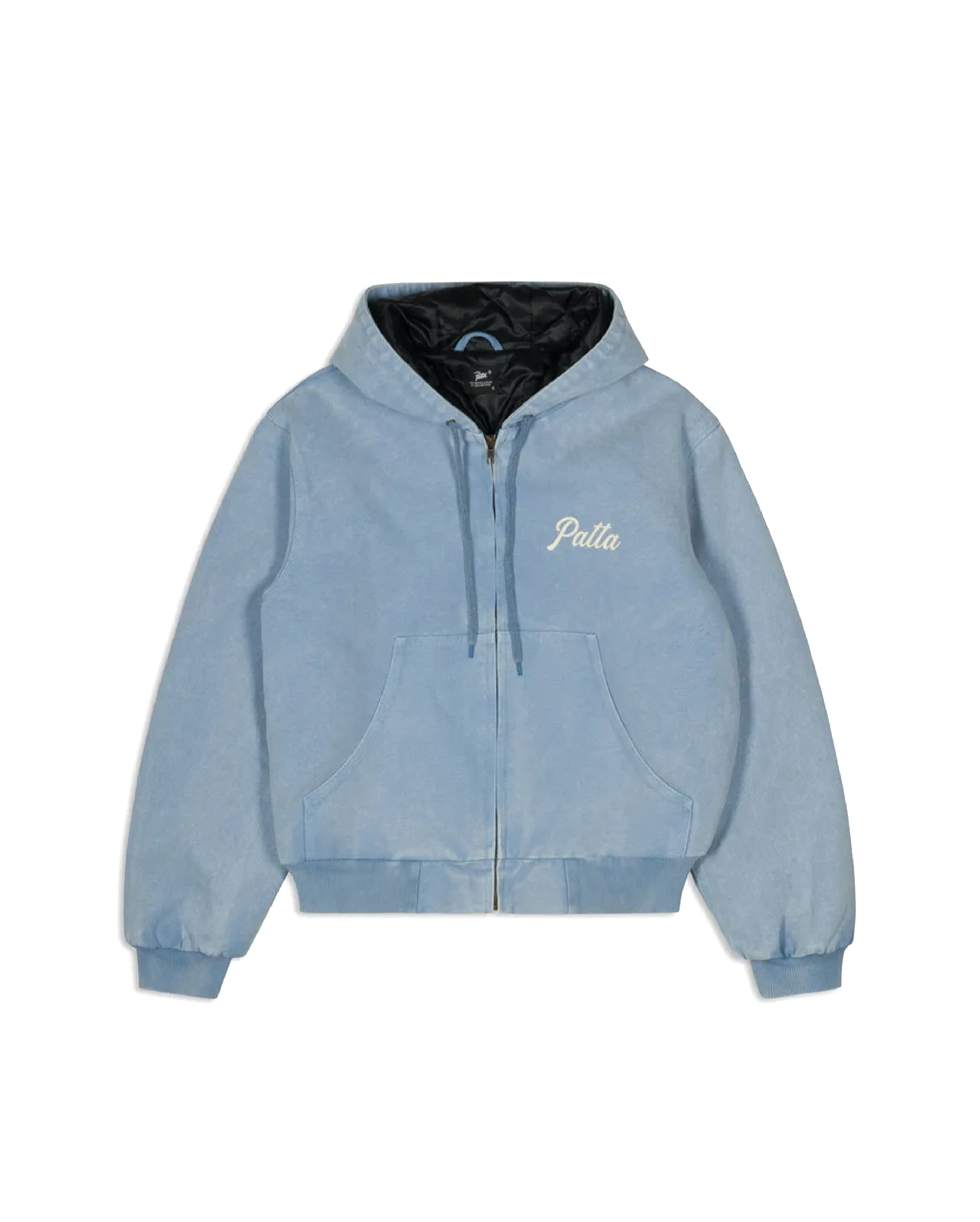 Peace Canvas Hooded Jacket Light Blue Denim - Starcowparis - 1