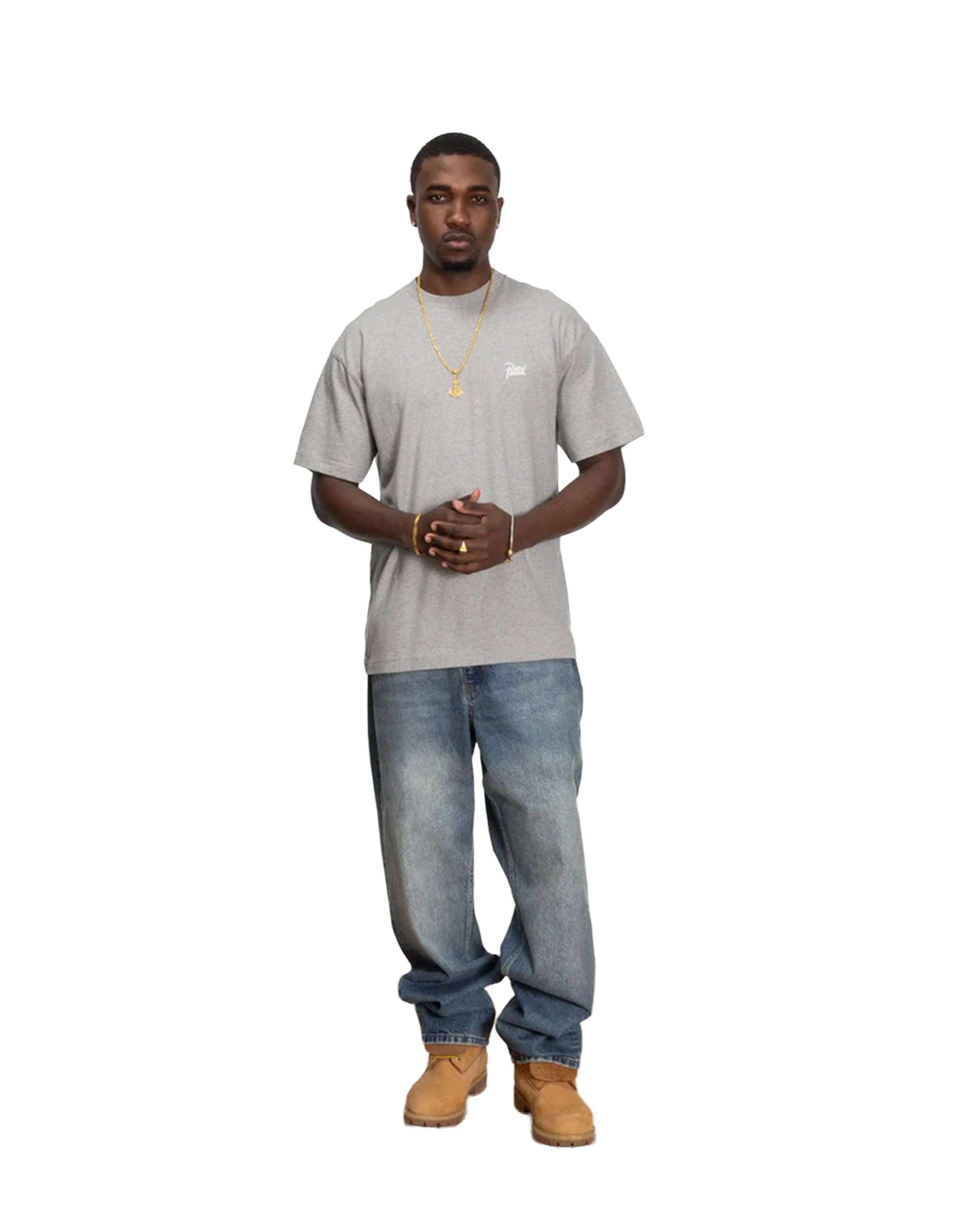 Protect Yourself T-Shirt Melange Grey - Starcowparis - 4