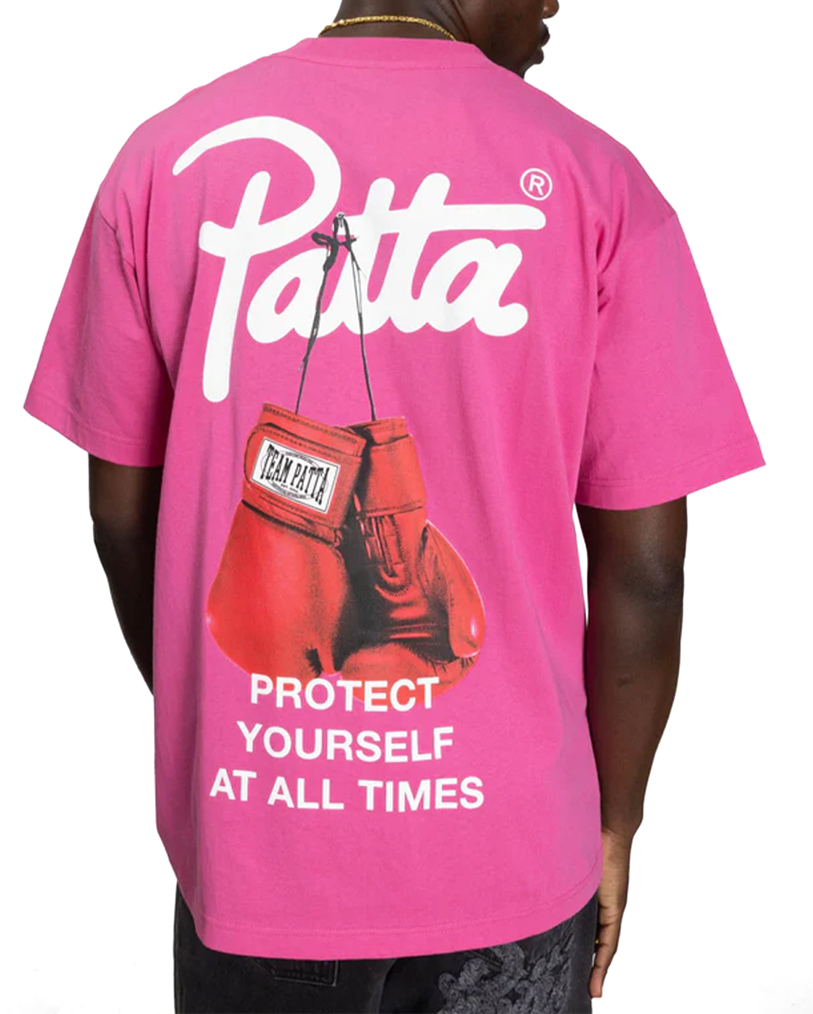 Protect Yourself T-Shirt Pink - Starcowparis - 3