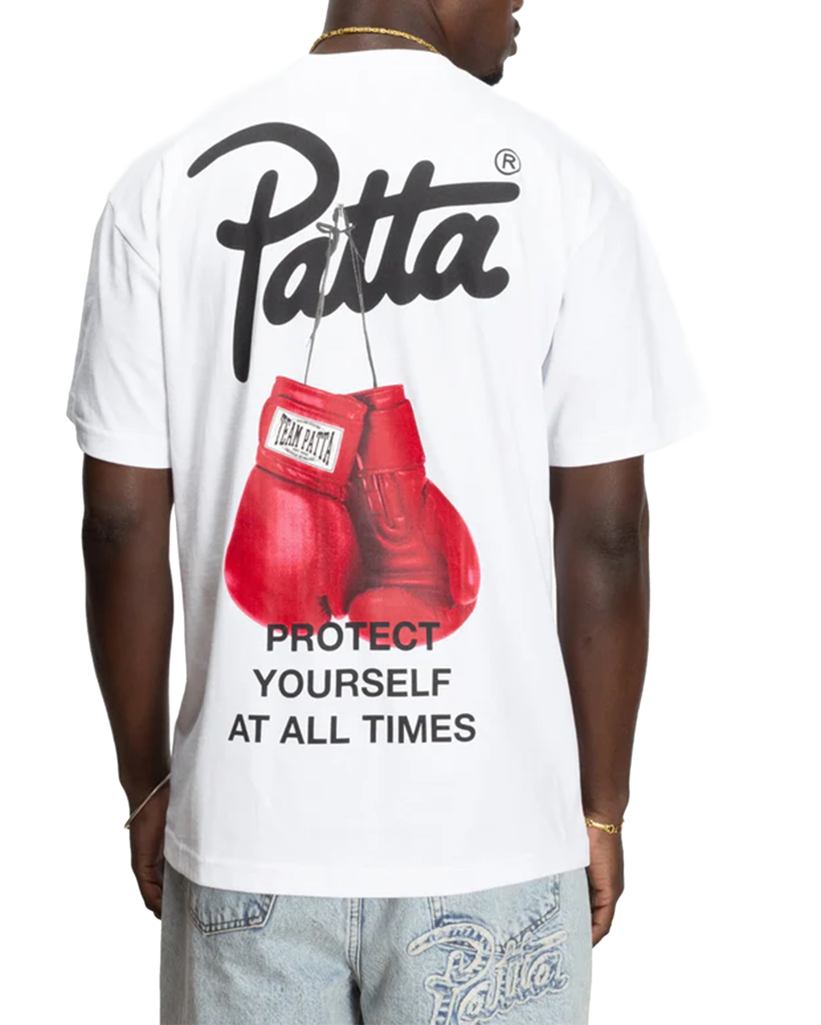 Protect Yourself T-Shirt White - Starcowparis - 3