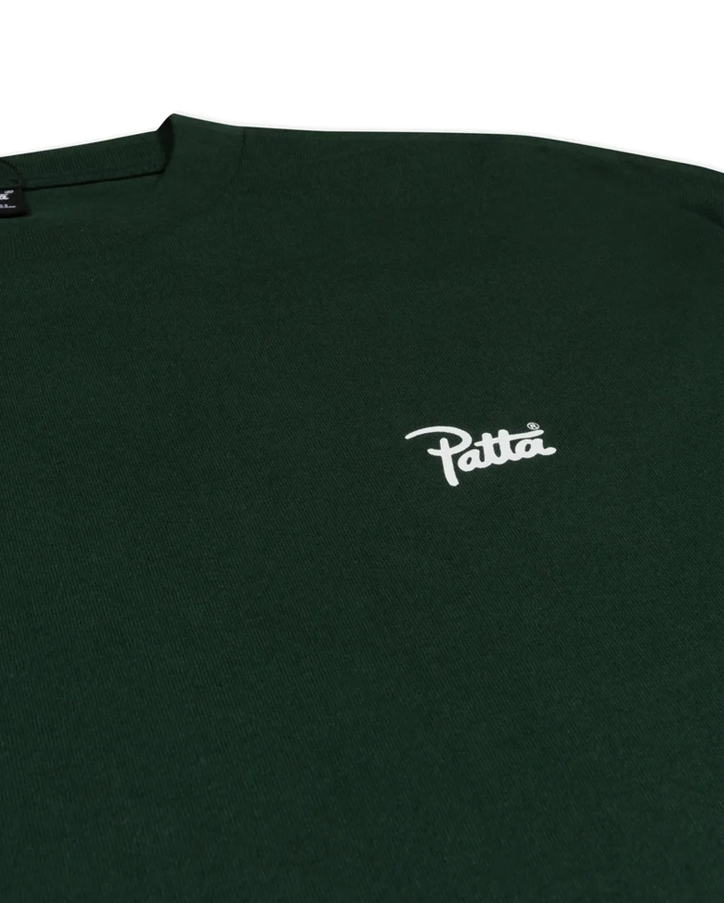 Patta Script Logo T-Shirt Pine Grove - Starcowparis - 4