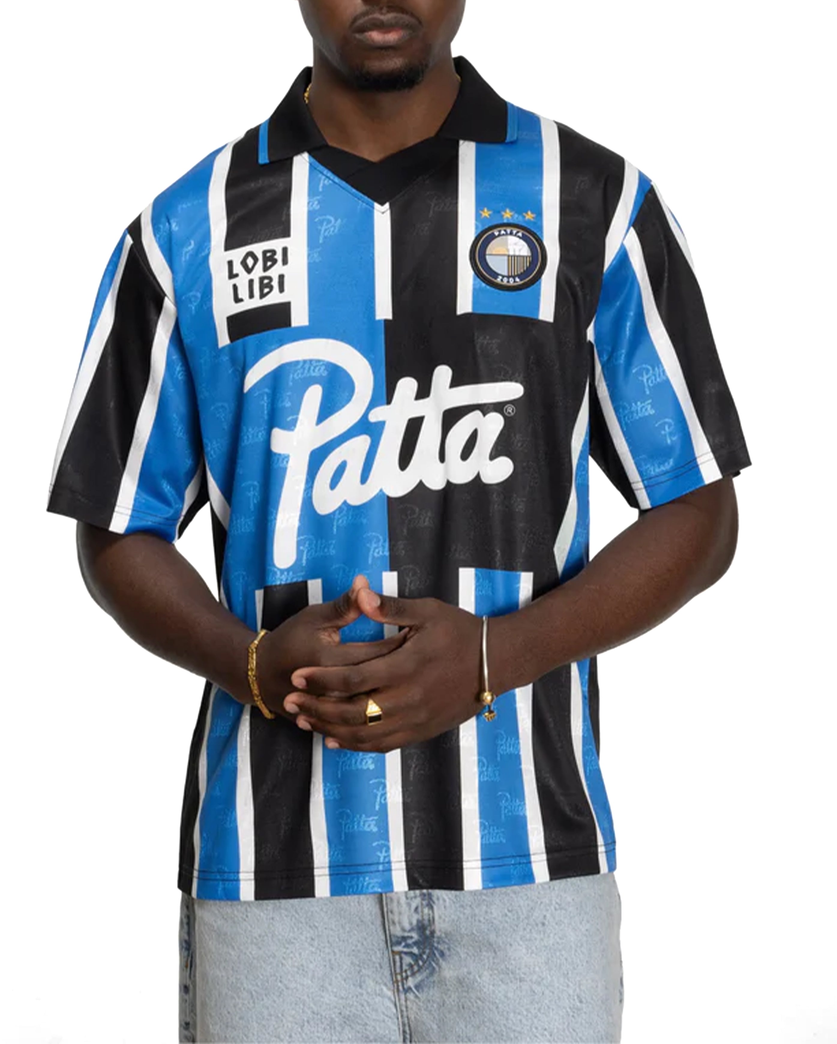 Stripe Football Jersey French Blue - Starcowparis - 2
