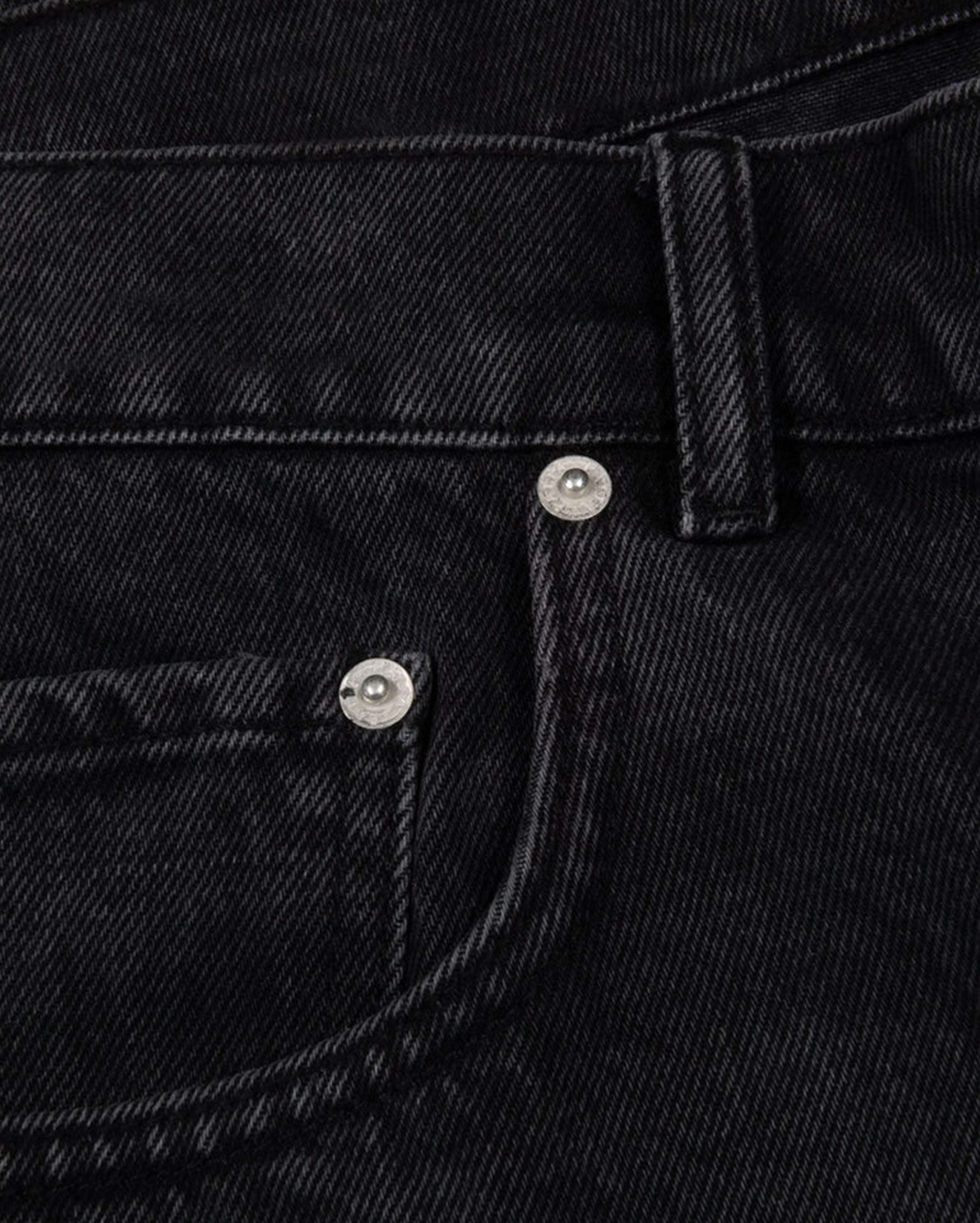 Whiskers Denim Shorts Black - Starcowparis - 5