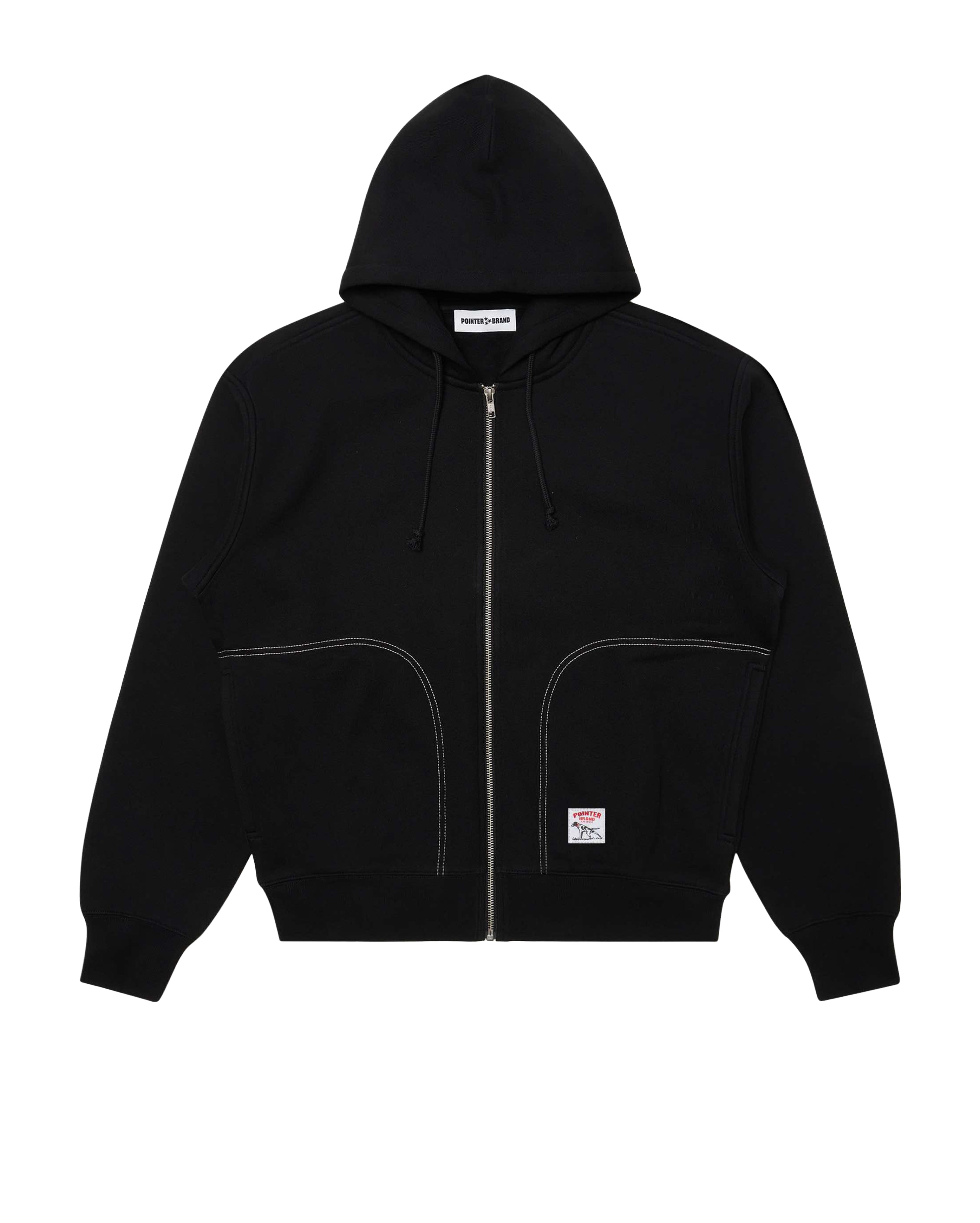 Rider Zip Hoodie Black - Starcowparis - 1