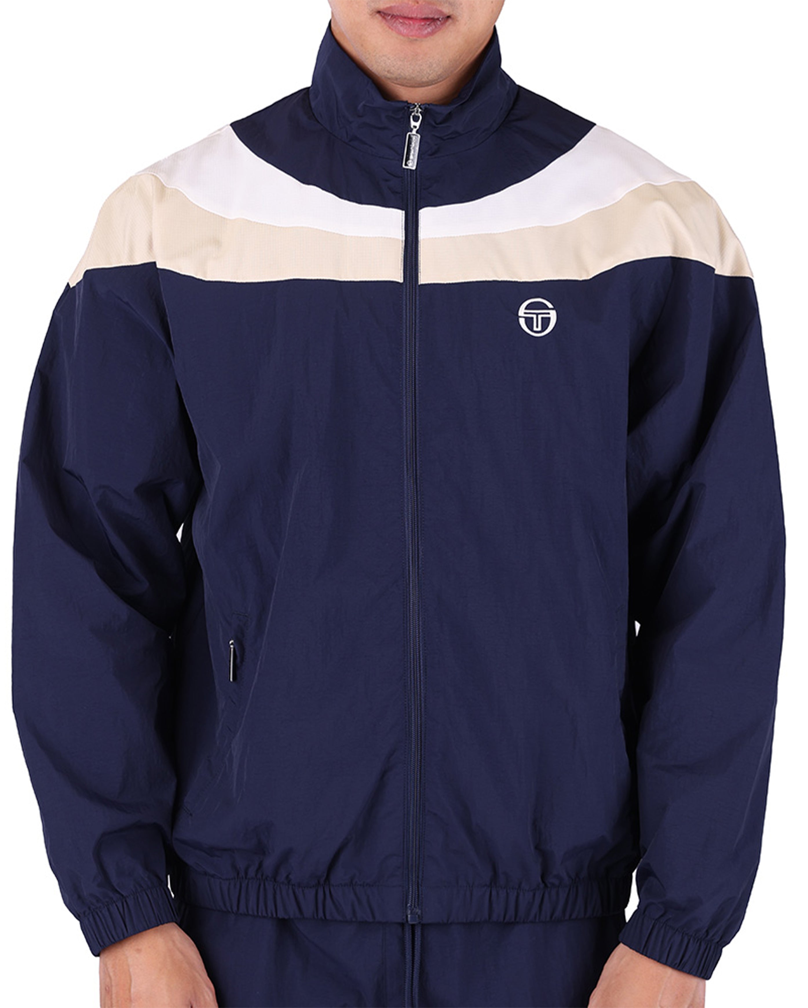 Fohn Wrinkled Track Jacket Navy GRD - Starcowparis - 2