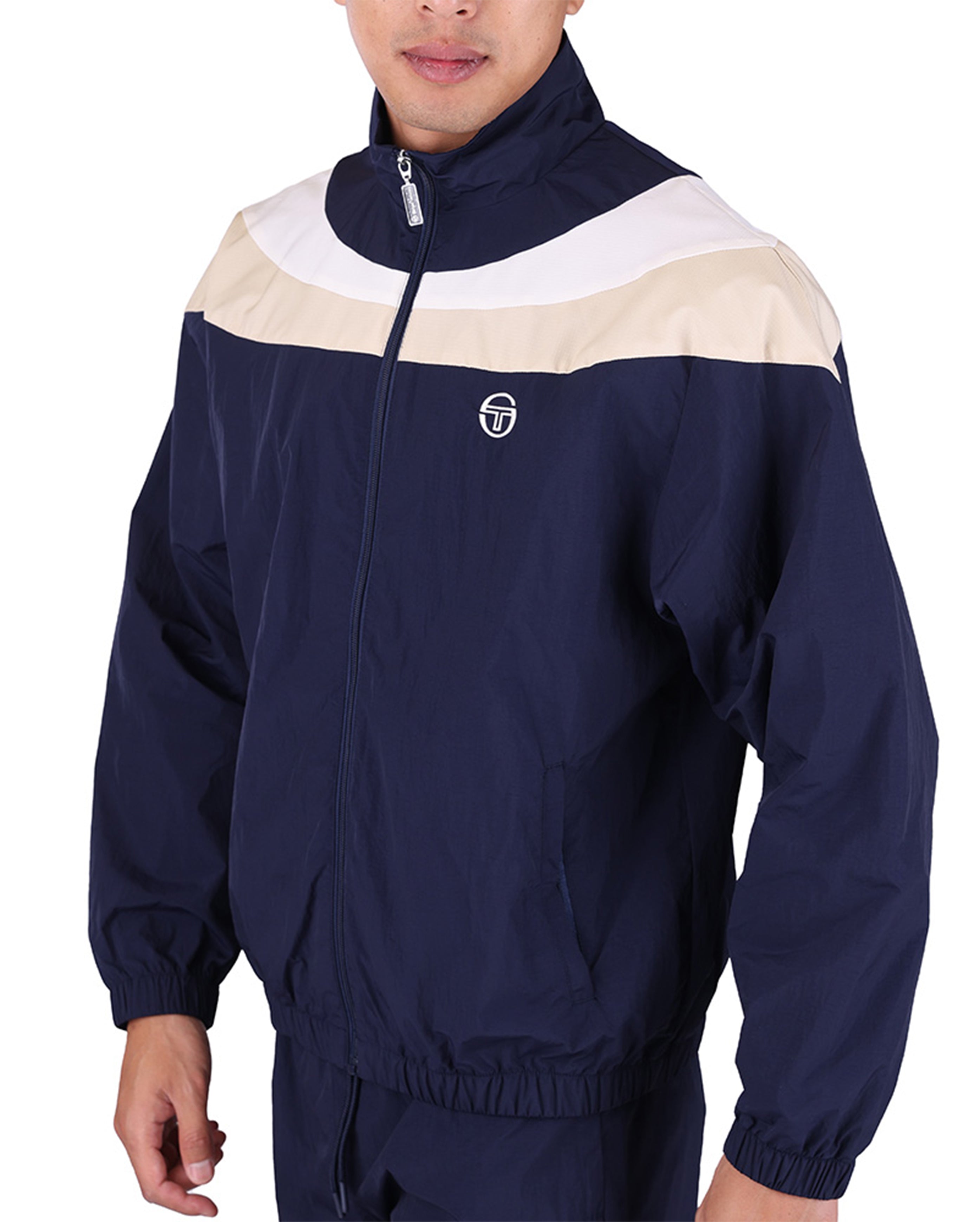 Fohn Wrinkled Track Jacket Navy GRD - Starcowparis - 3