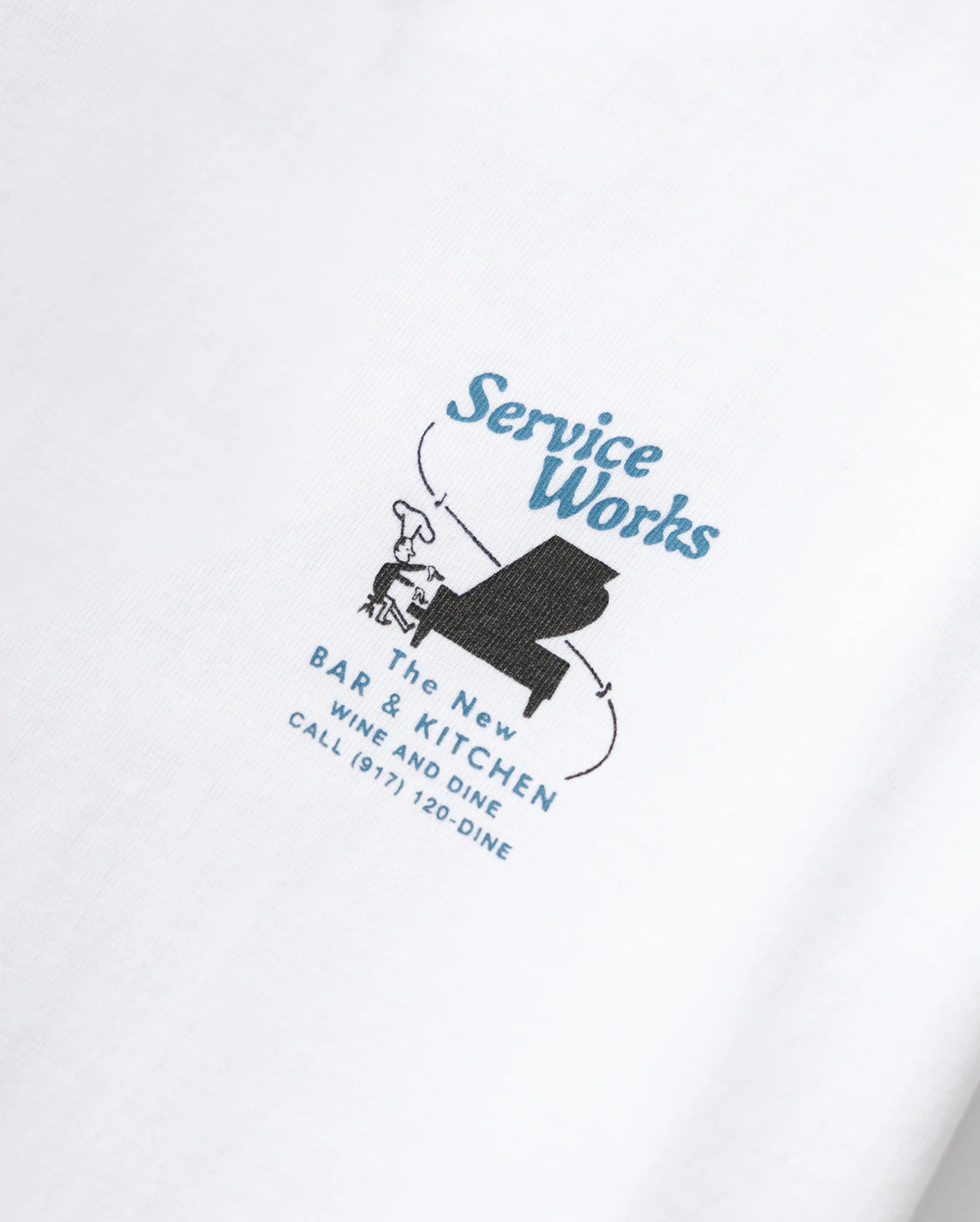 Bar Kitchen Tee White - Starcowparis - 3