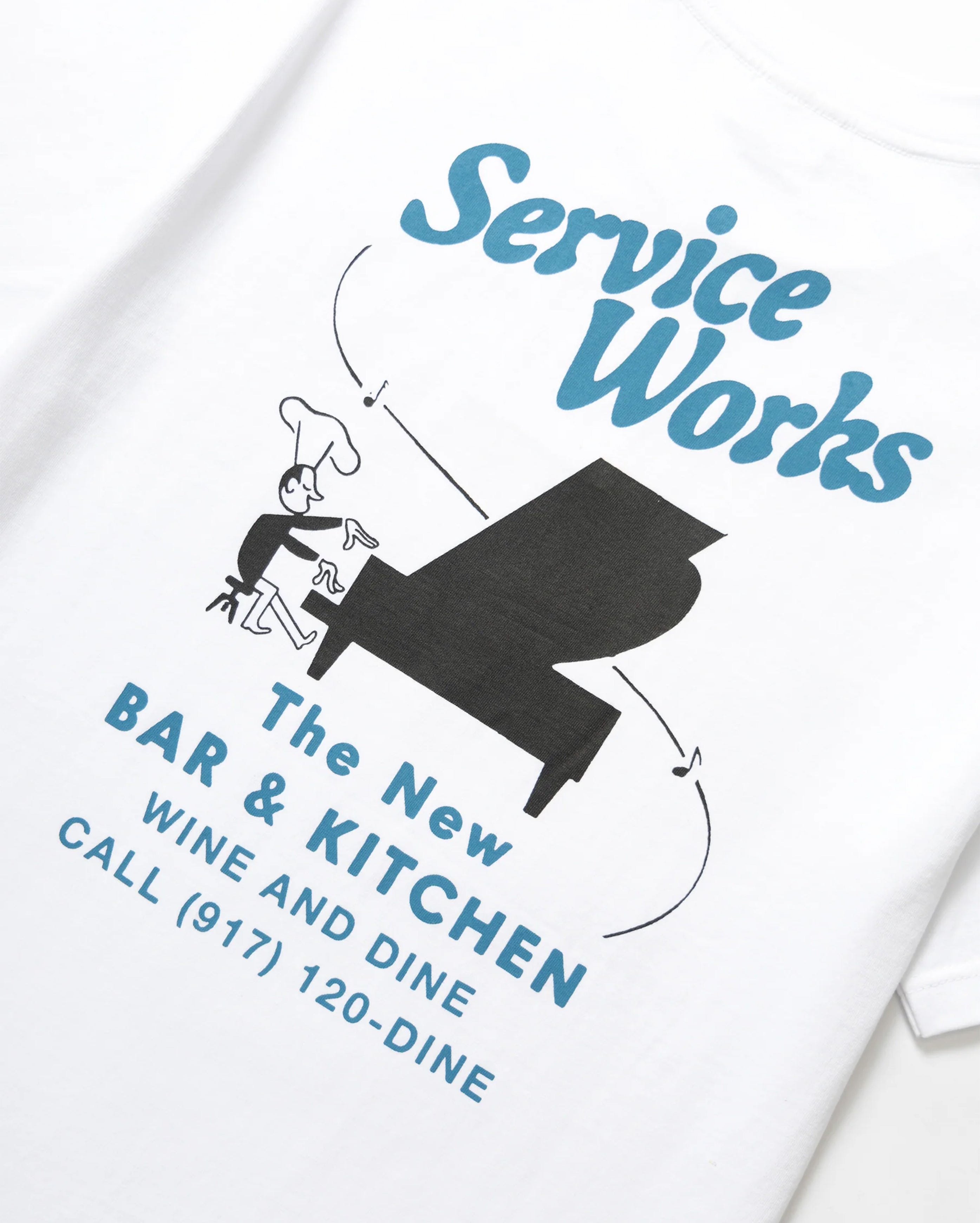 Bar Kitchen Tee White - Starcowparis - 4