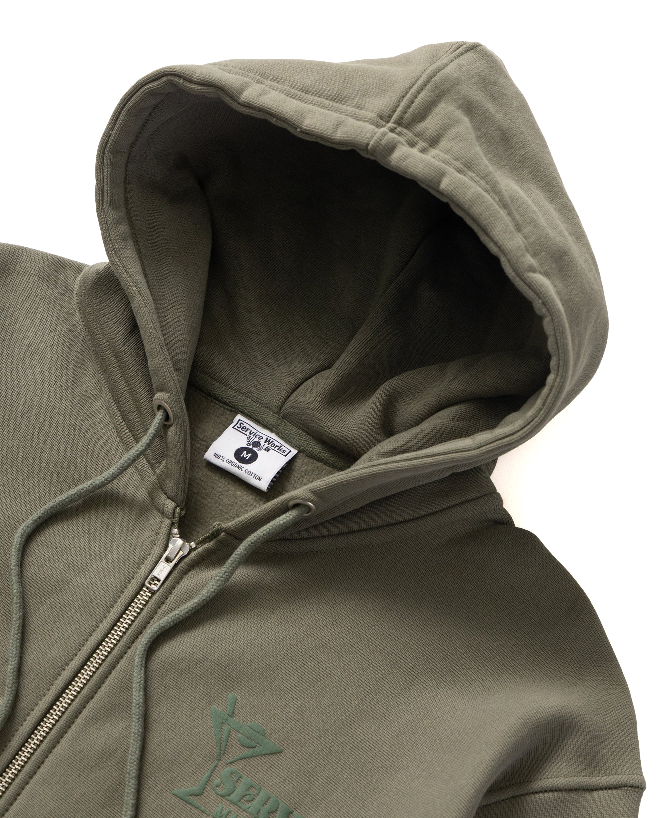 Martini Zipper Hoodie Olive - Starcowparis - 5