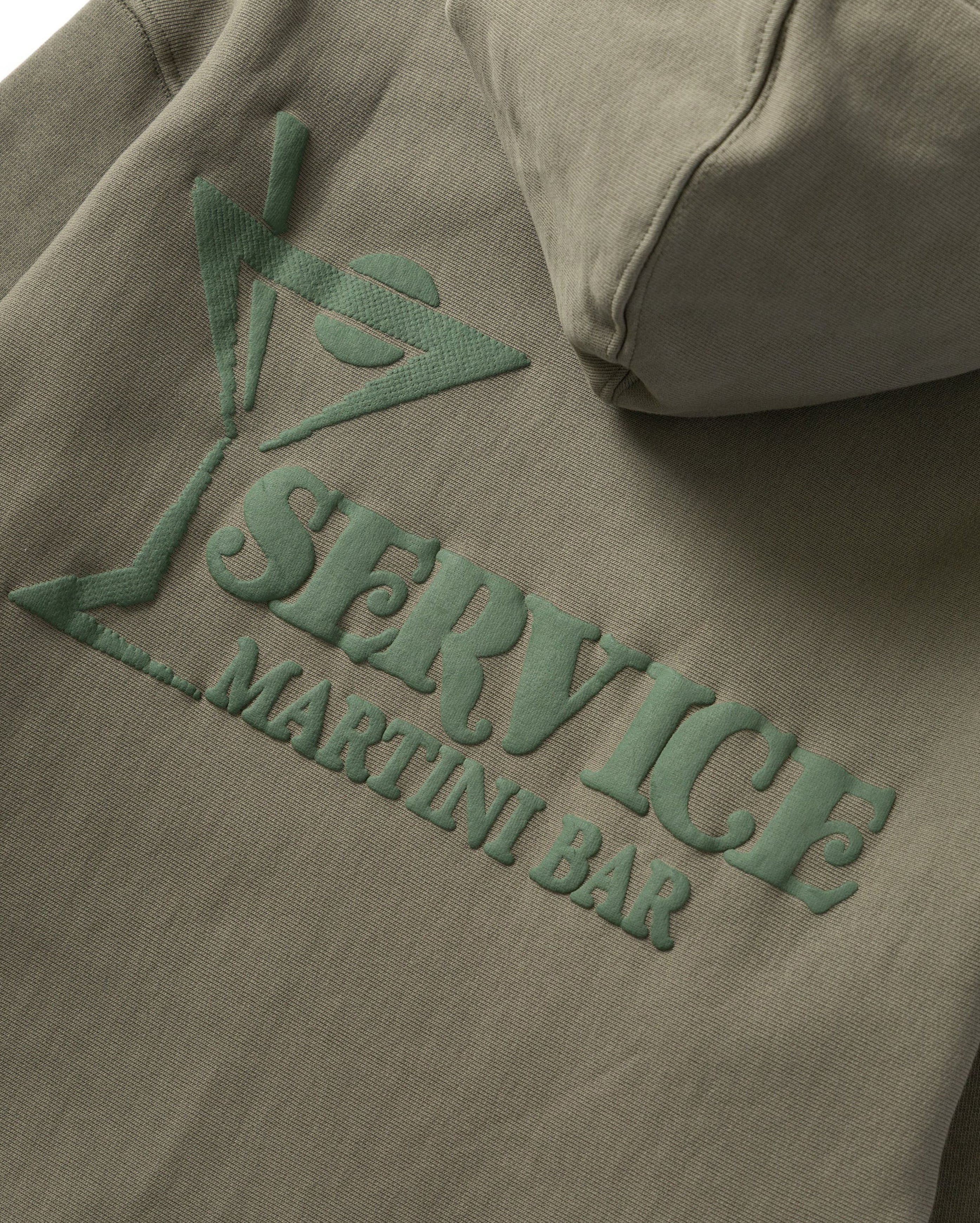 Martini Zipper Hoodie Olive - Starcowparis - 3