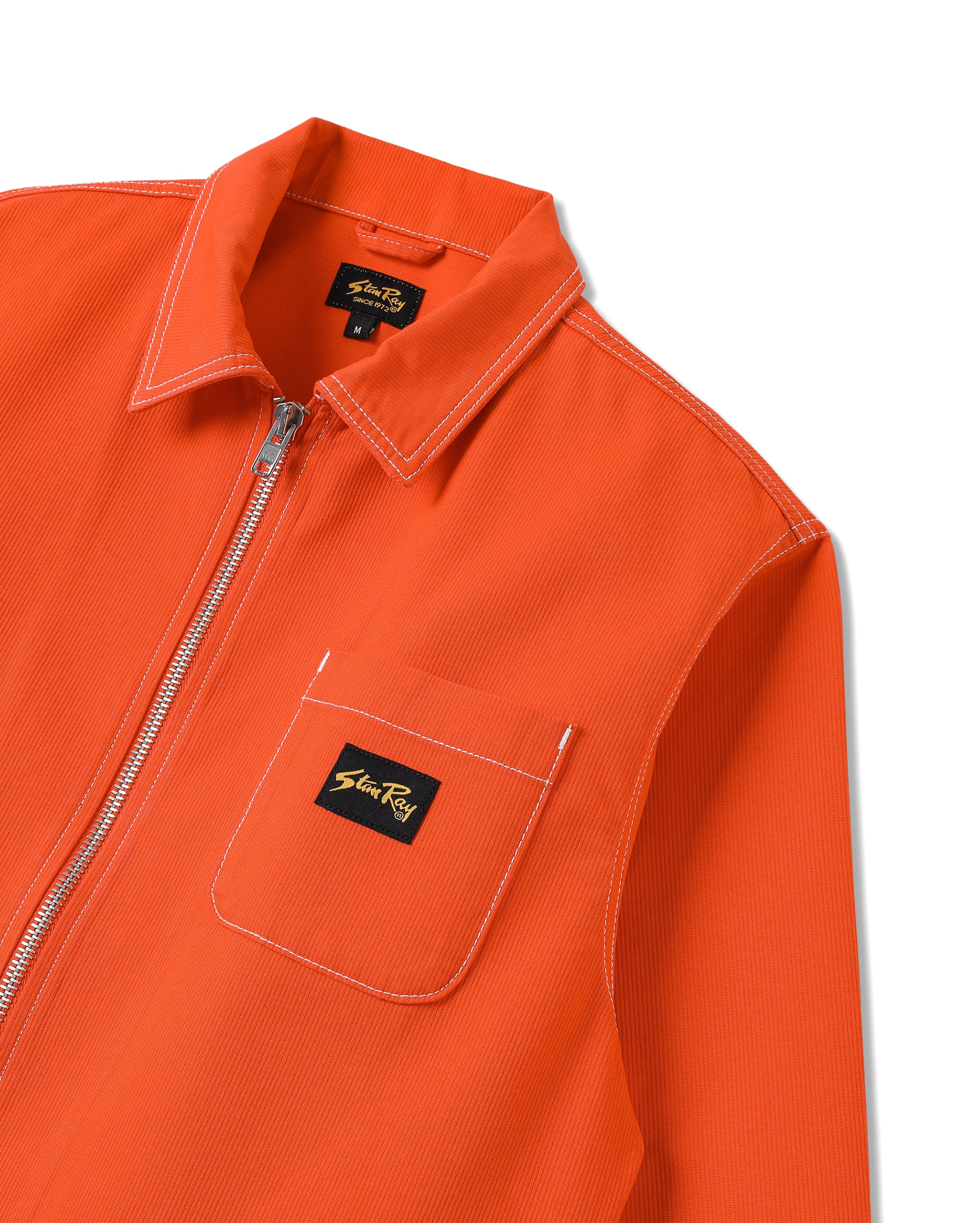 Zip Shirt  Faded Red Bedford - Starcowparis - 4