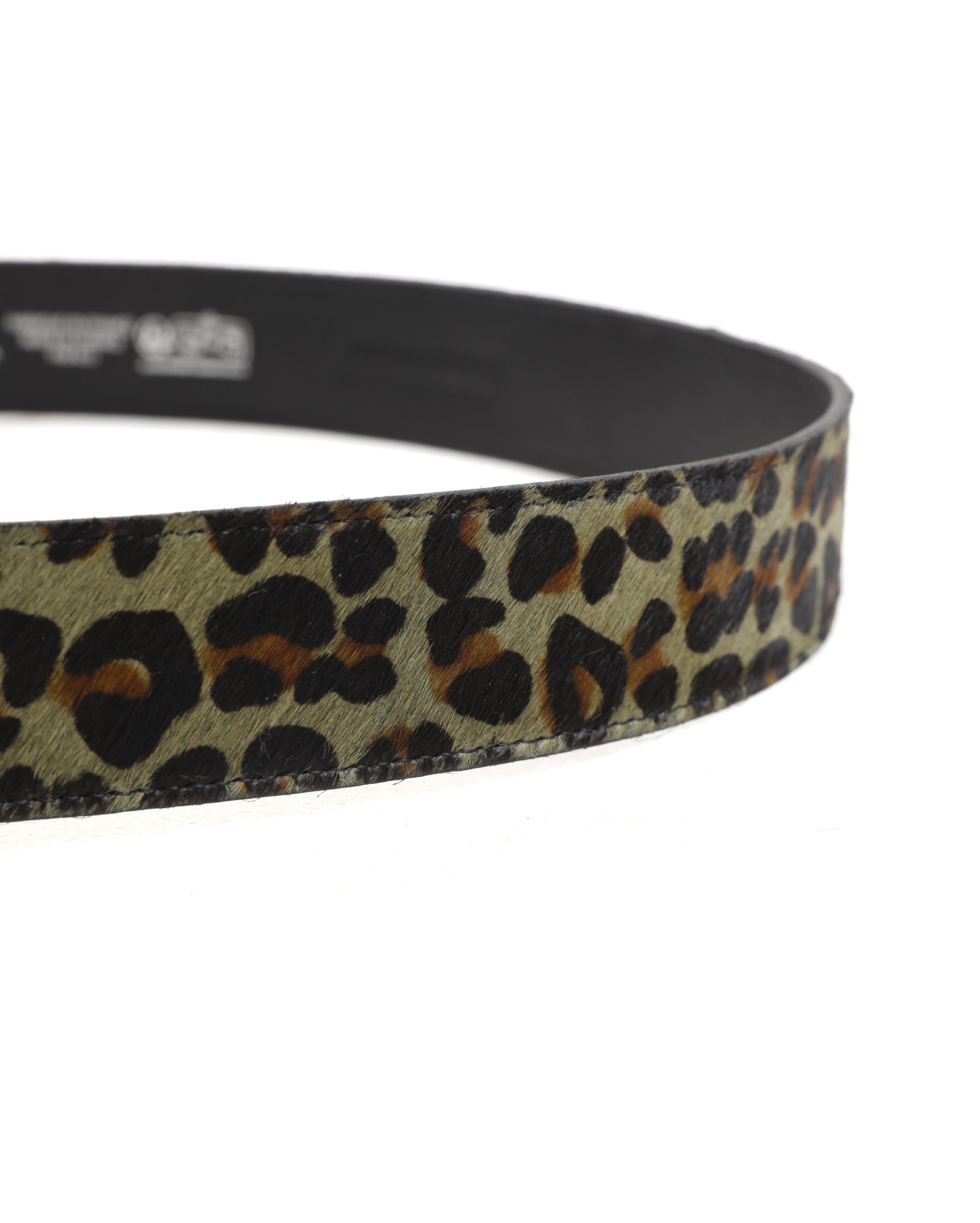Ceinture Mixte Leopard Noir Khaki - Starcowparis - 4