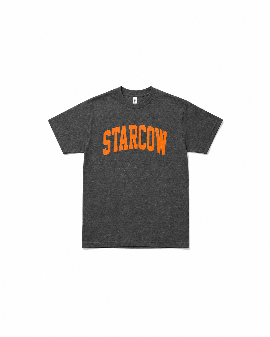 College Tee Charcoal Ember - Starcowparis - 1