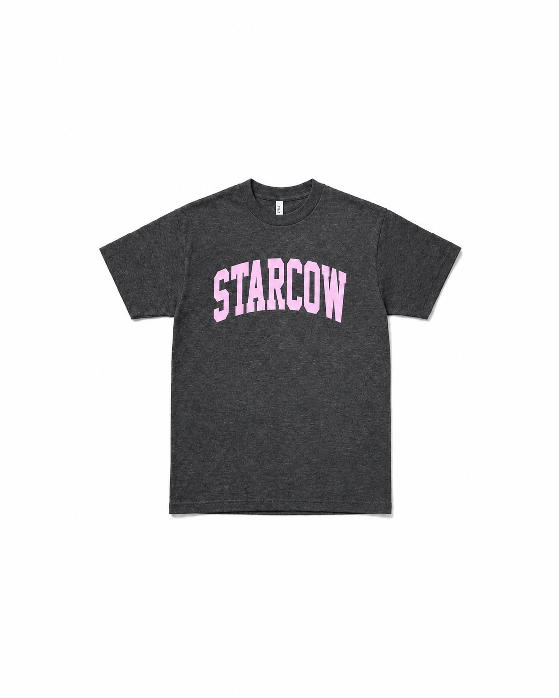 College Tee Charcoal Rose - Starcowparis - 1