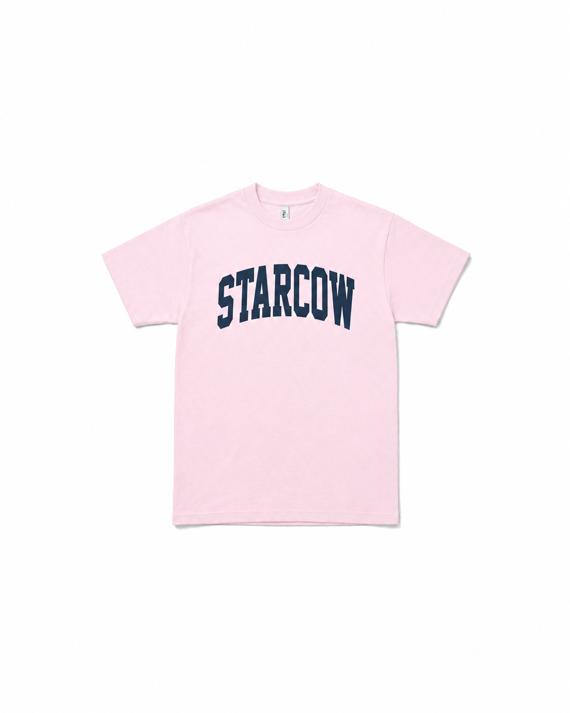 College Tee Powder Pink - Starcowparis - 1
