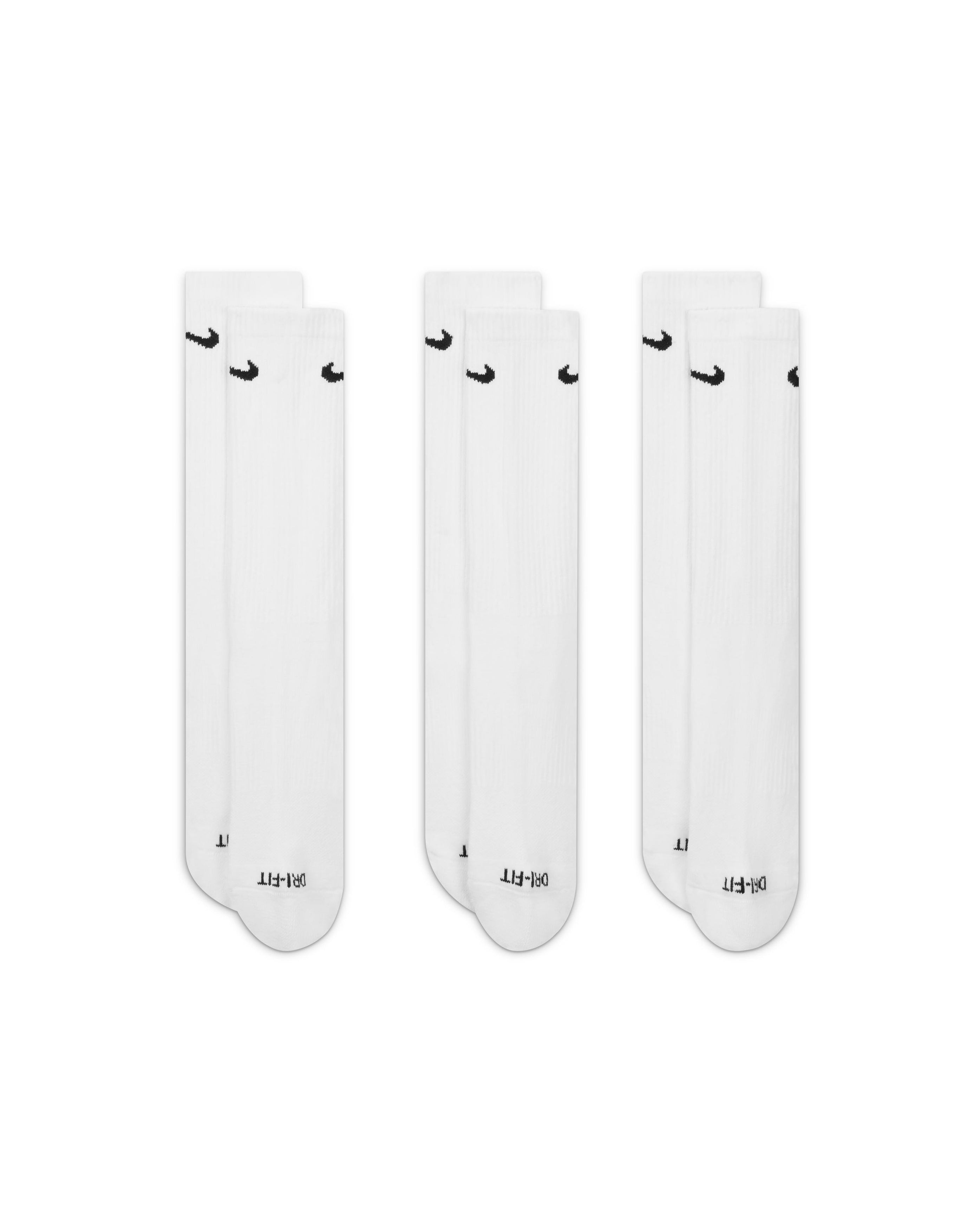 Everyday Plus Cushioned Crew White Black - Starcowparis - 1