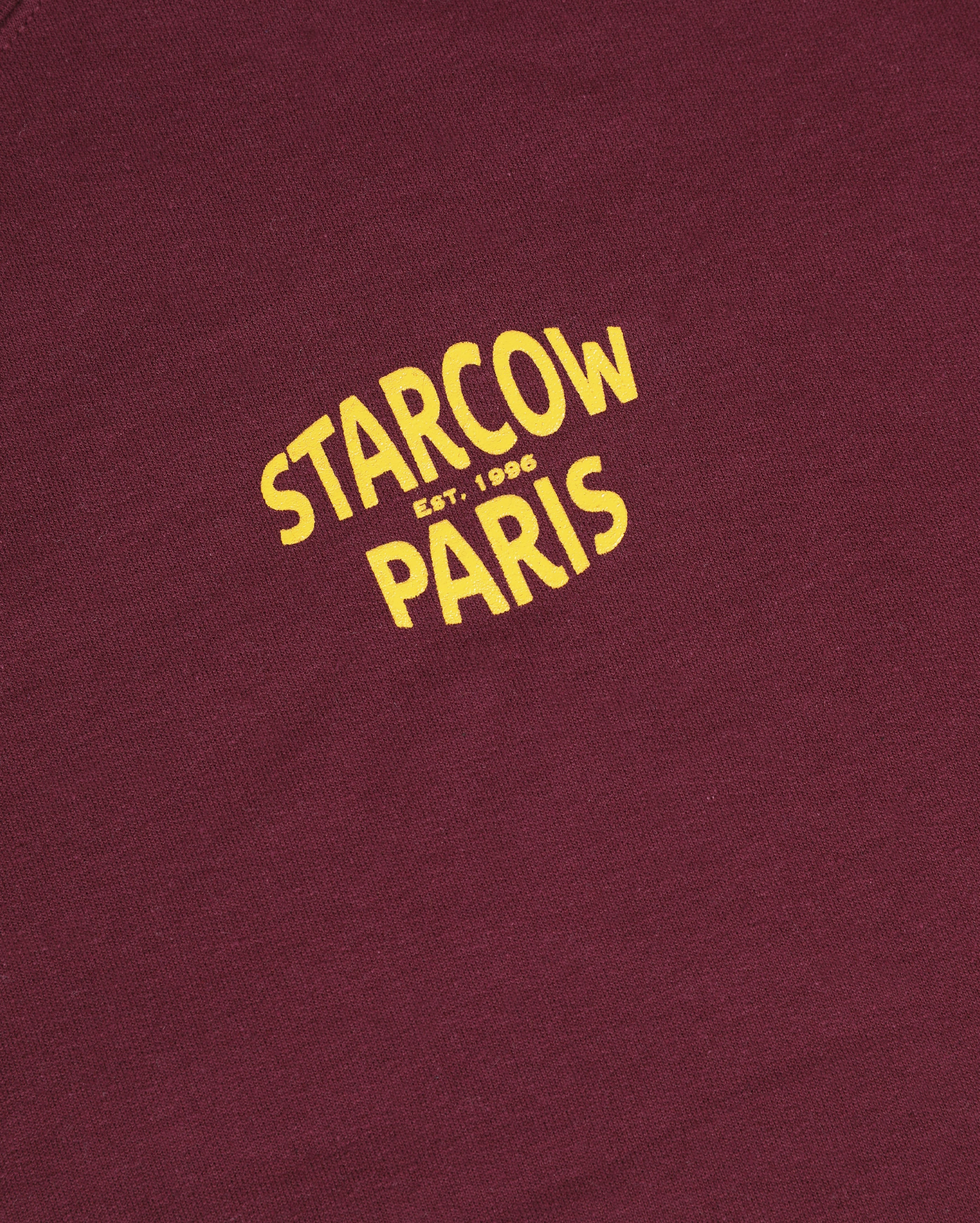 Paris City Crewneck Burgundy - Starcowparis - 3