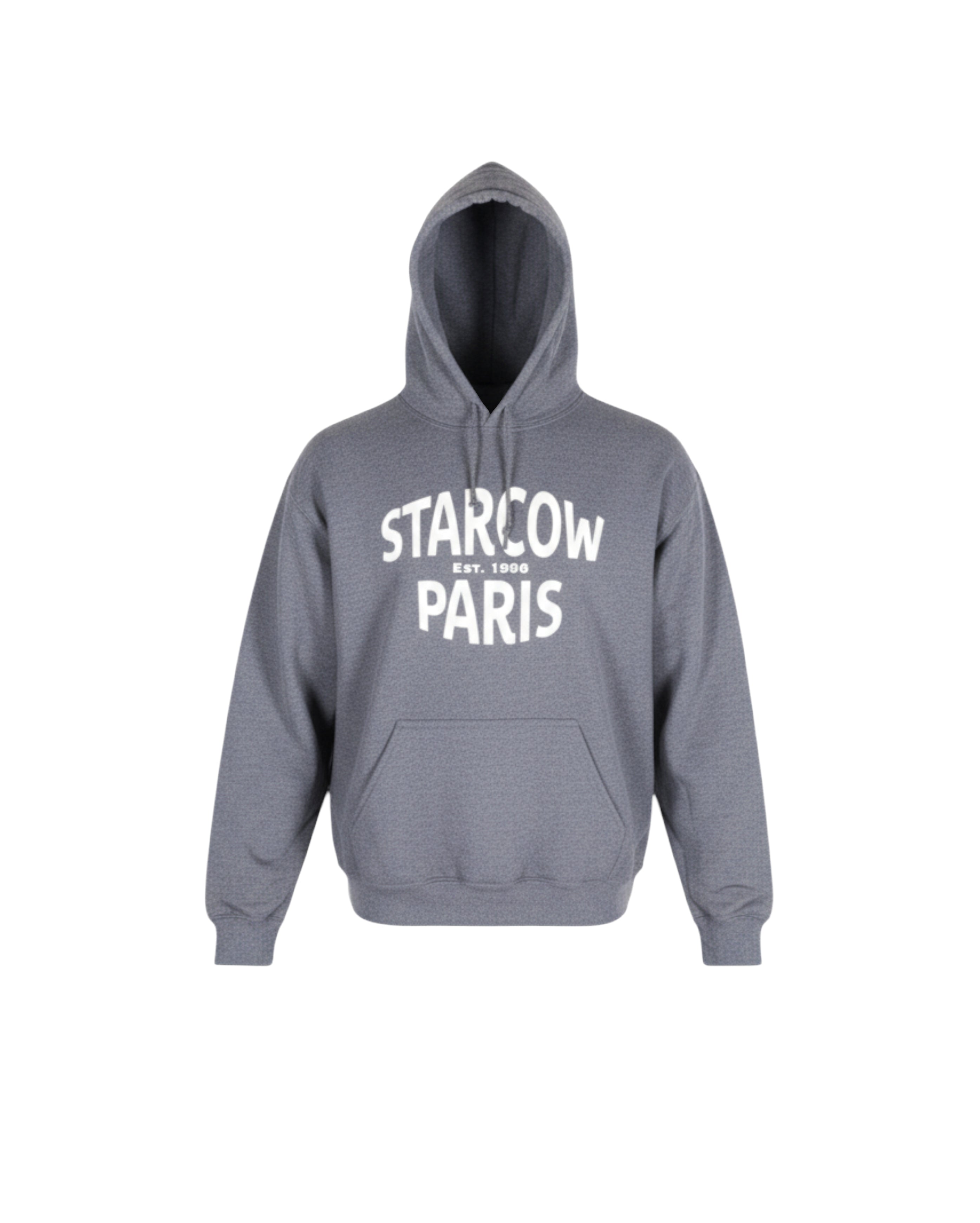 Paris City Hoodie Dark Grey - Starcowparis - 1