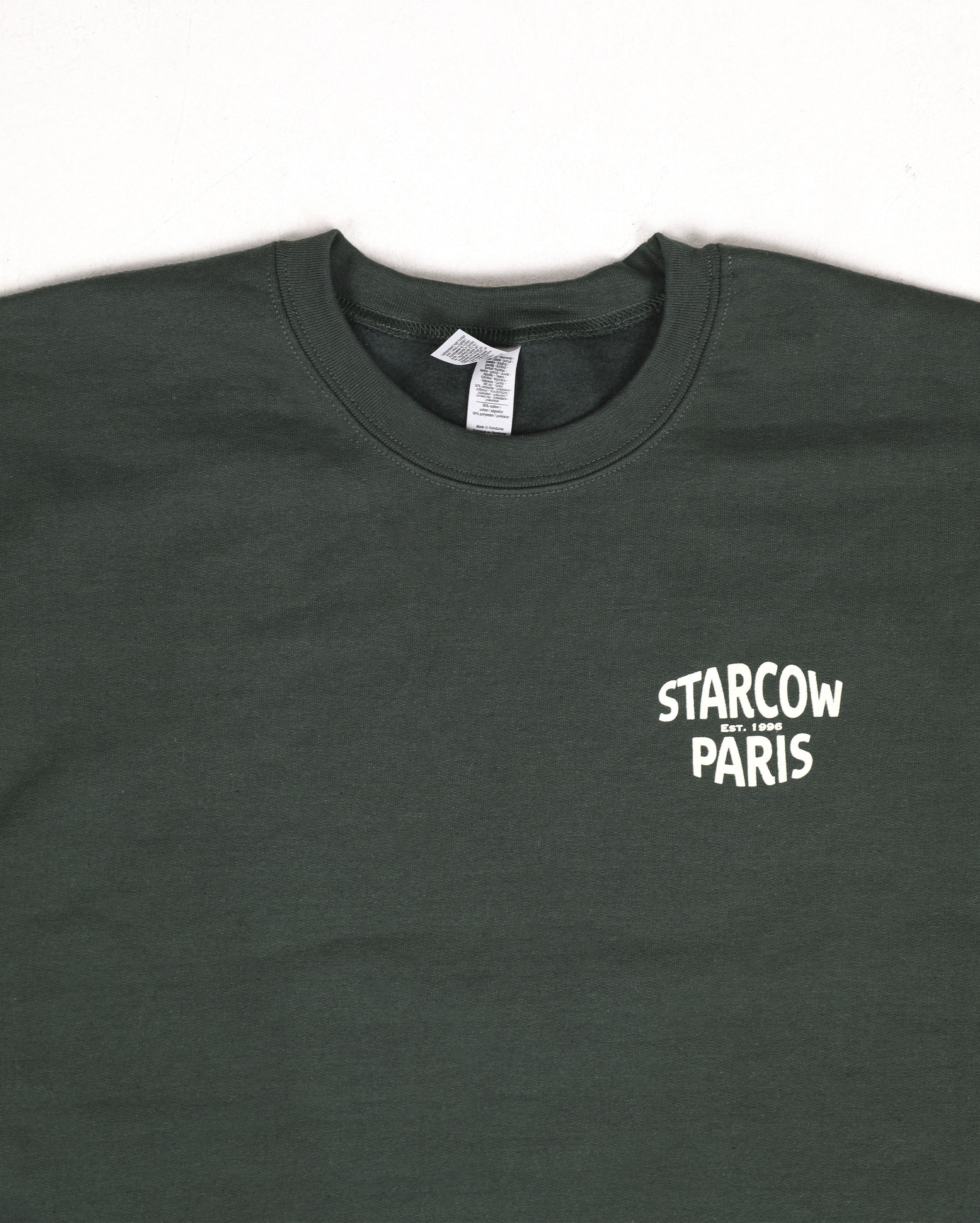 Paris City Crewneck Green - Starcowparis - 2