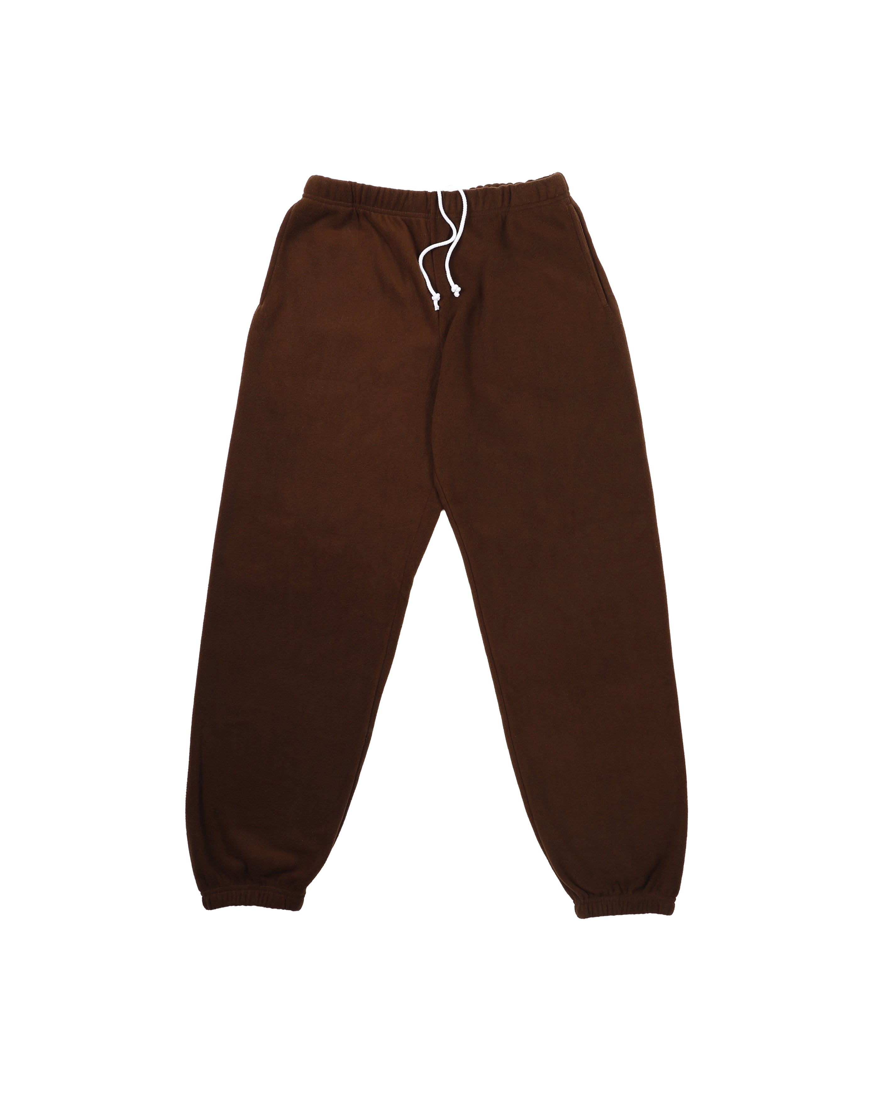 Polar Fleece Sweatpant Brown - Starcowparis - 1