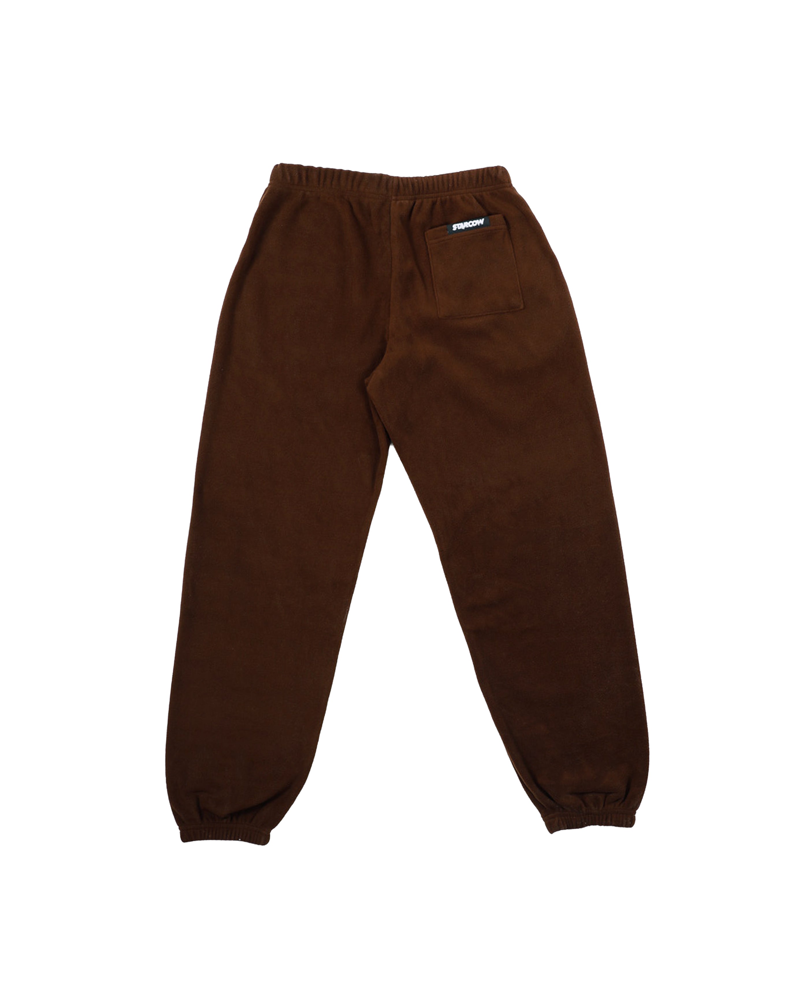 Polar Fleece Sweatpant Brown - Starcowparis - 3