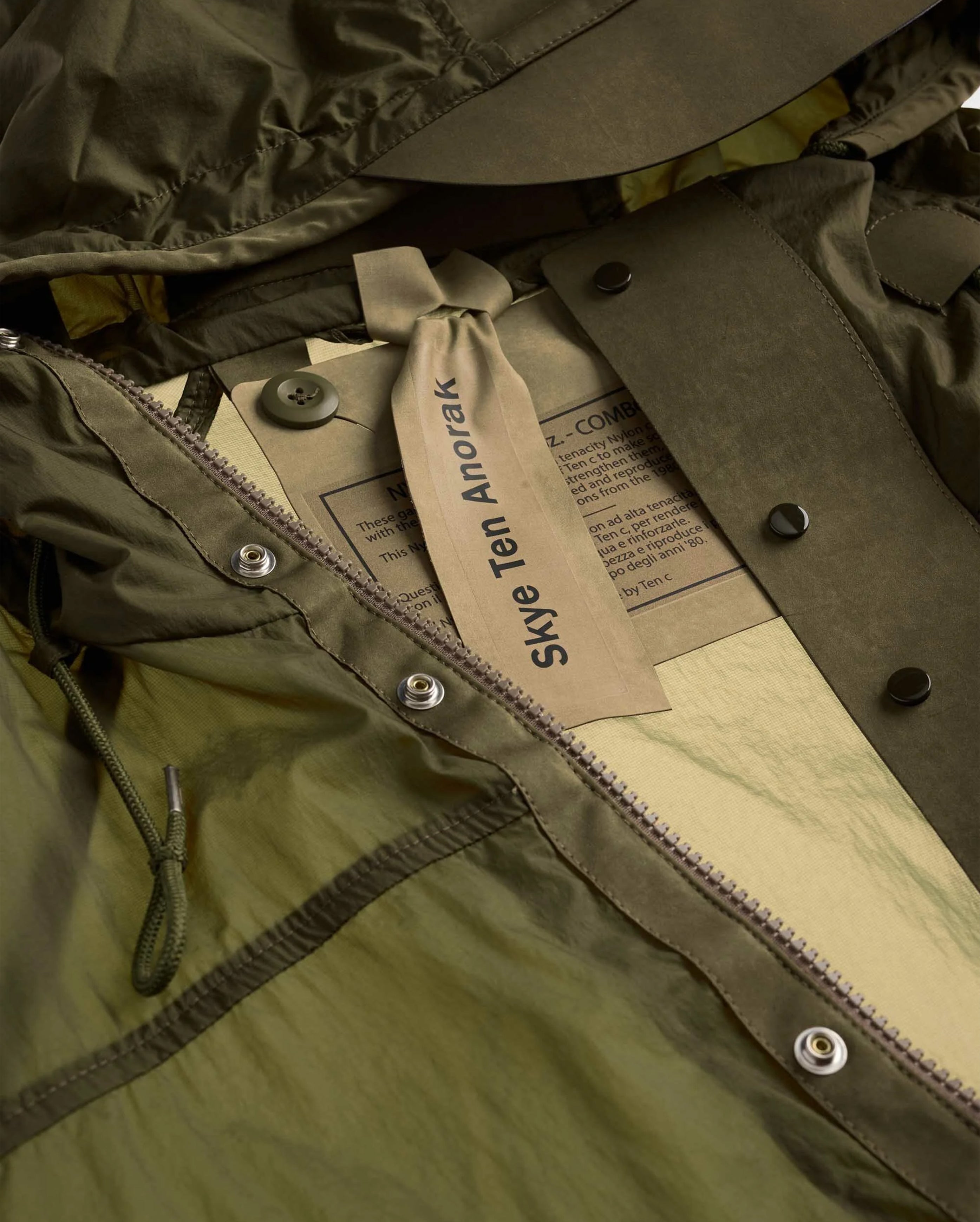 Skye Ten Anorak Oliva Scuro - Starcowparis - 4