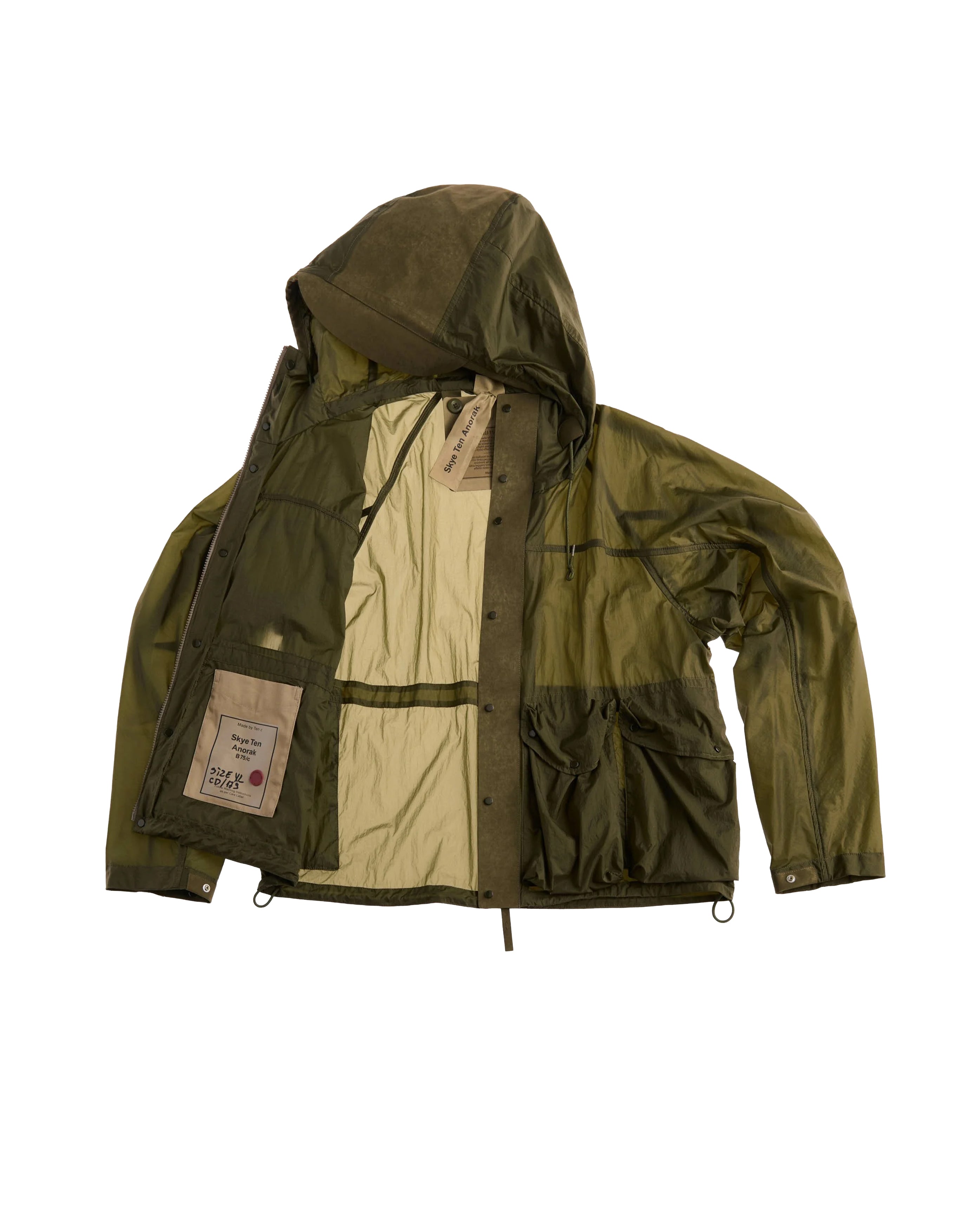 Skye Ten Anorak Oliva Scuro - Starcowparis - 2