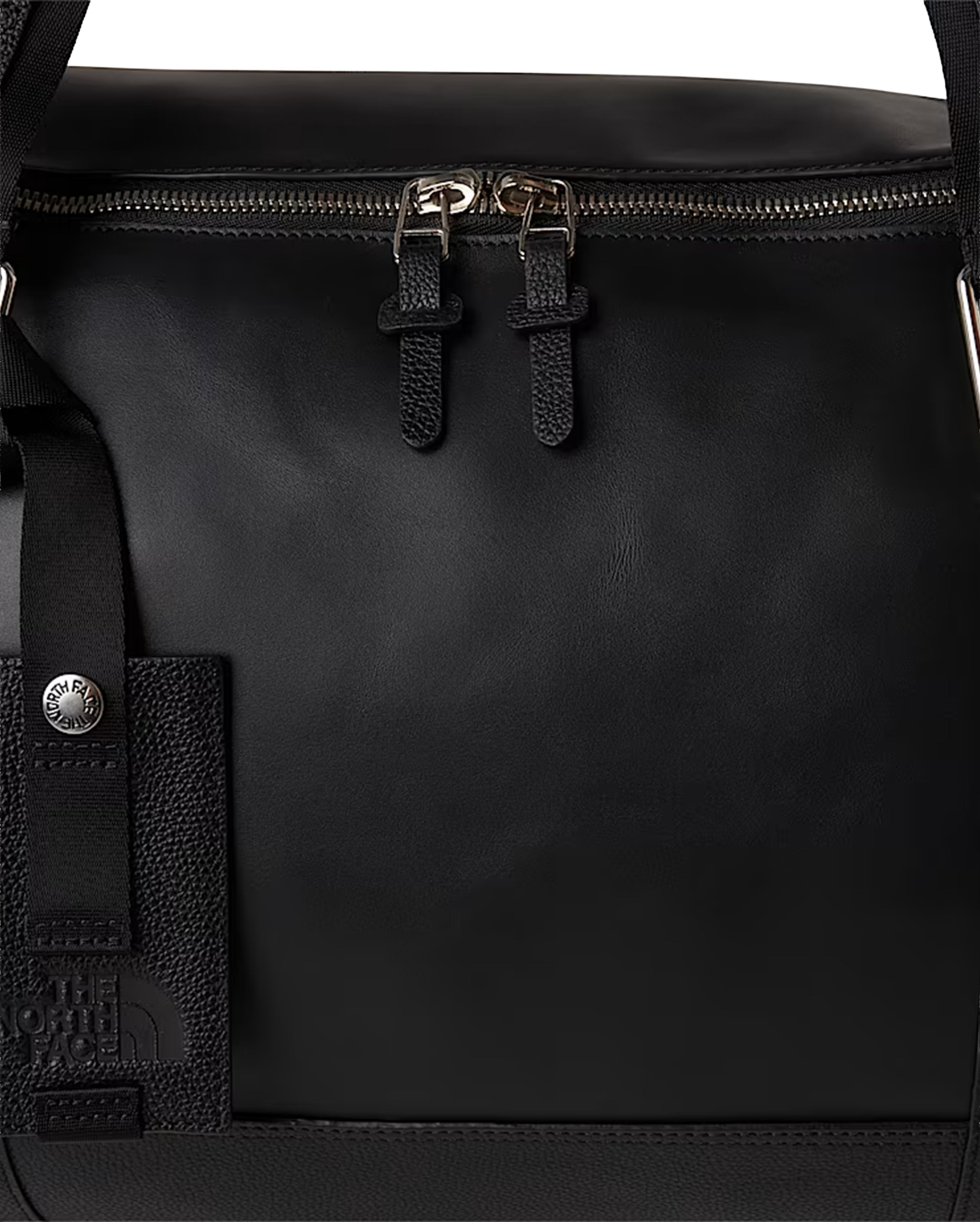 Base Camp Duffel Leather SE TNF Black - Starcowparis - 5