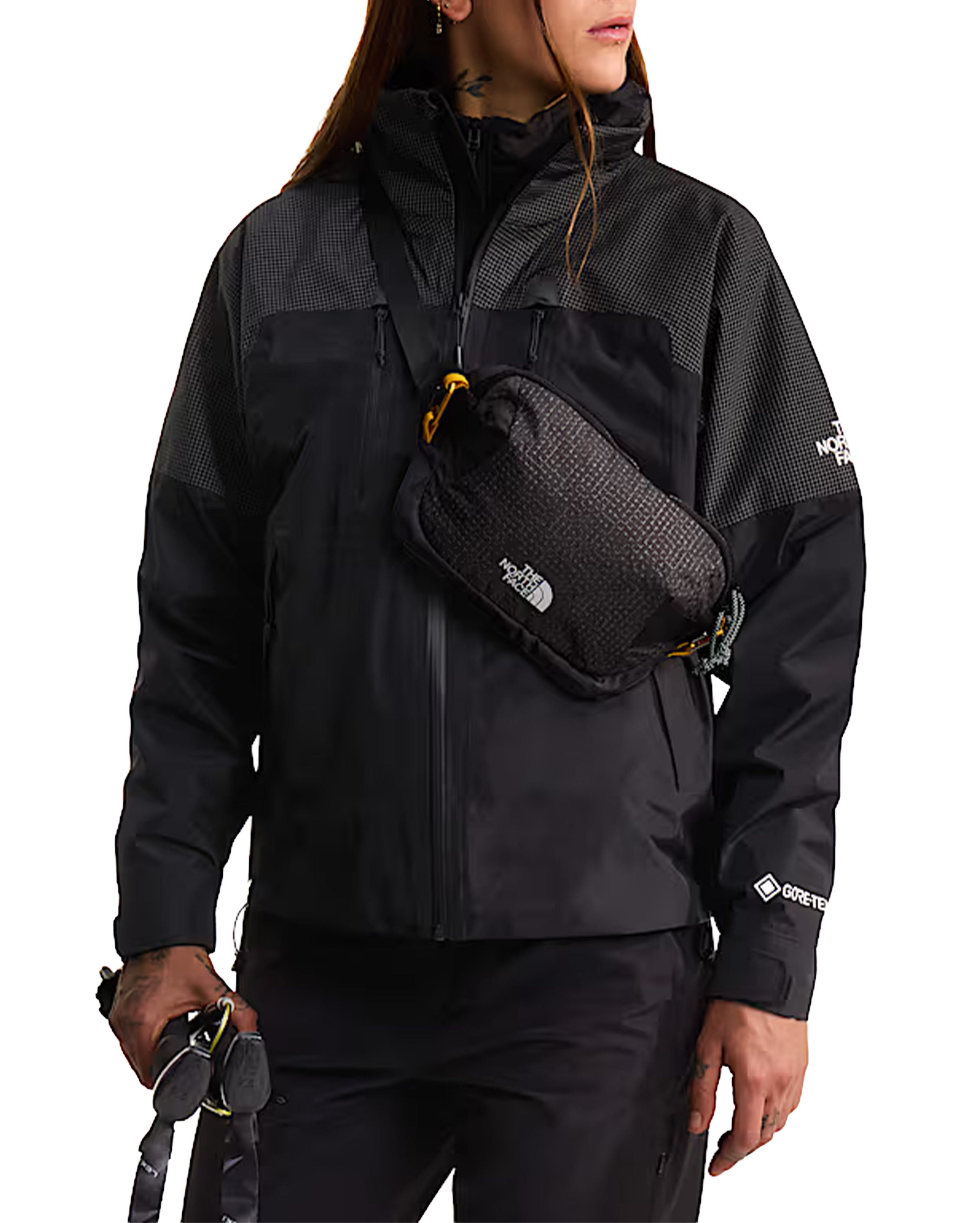 Clyffe Lumbar Pack Anthracite Grey TNF Black - Starcowparis - 2
