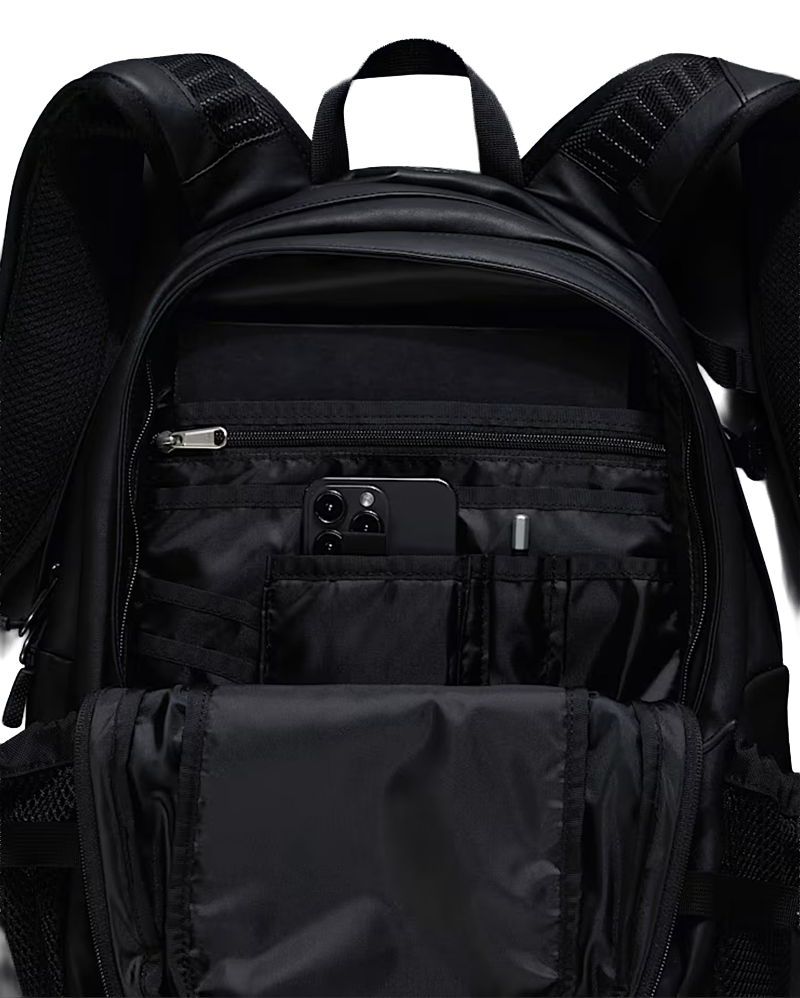 Leather Pack Hot Shot Backpack TNF Black - Starcowparis - 4