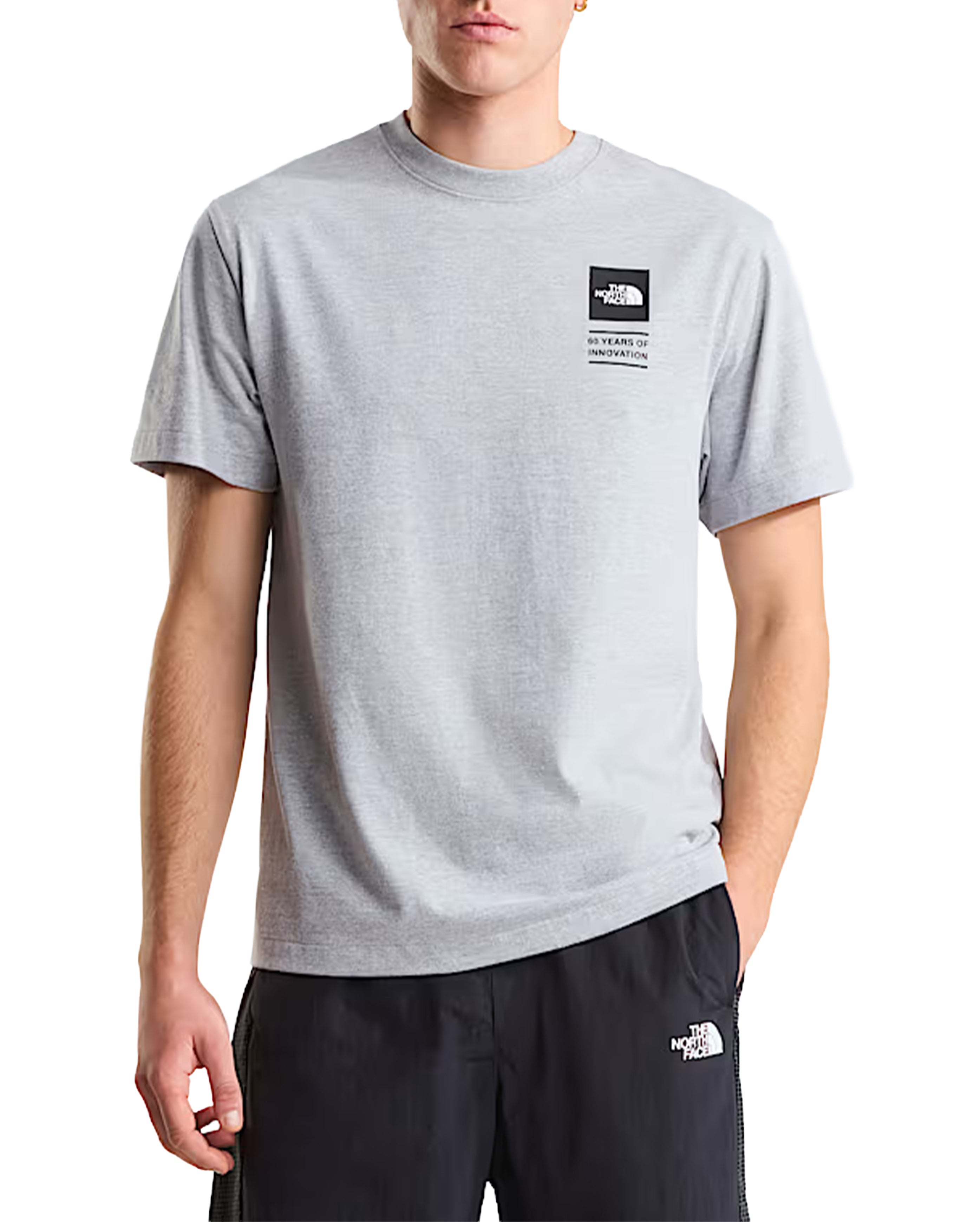 M TNF Celebration Relaxed SS Tee TNF Pale Grey Heather - Starcowparis - 4