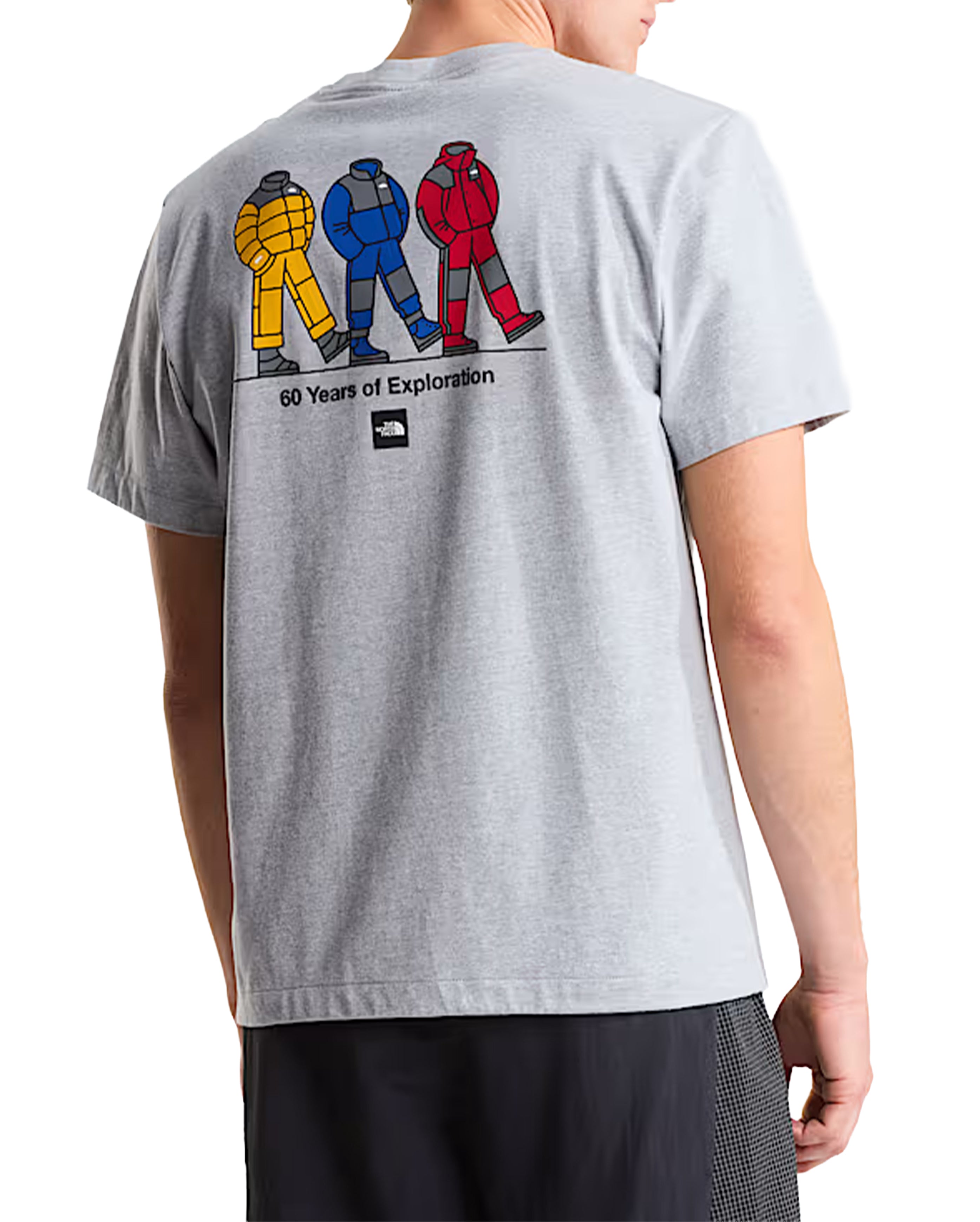 M TNF Celebration Relaxed SS Tee TNF Pale Grey Heather - Starcowparis - 2