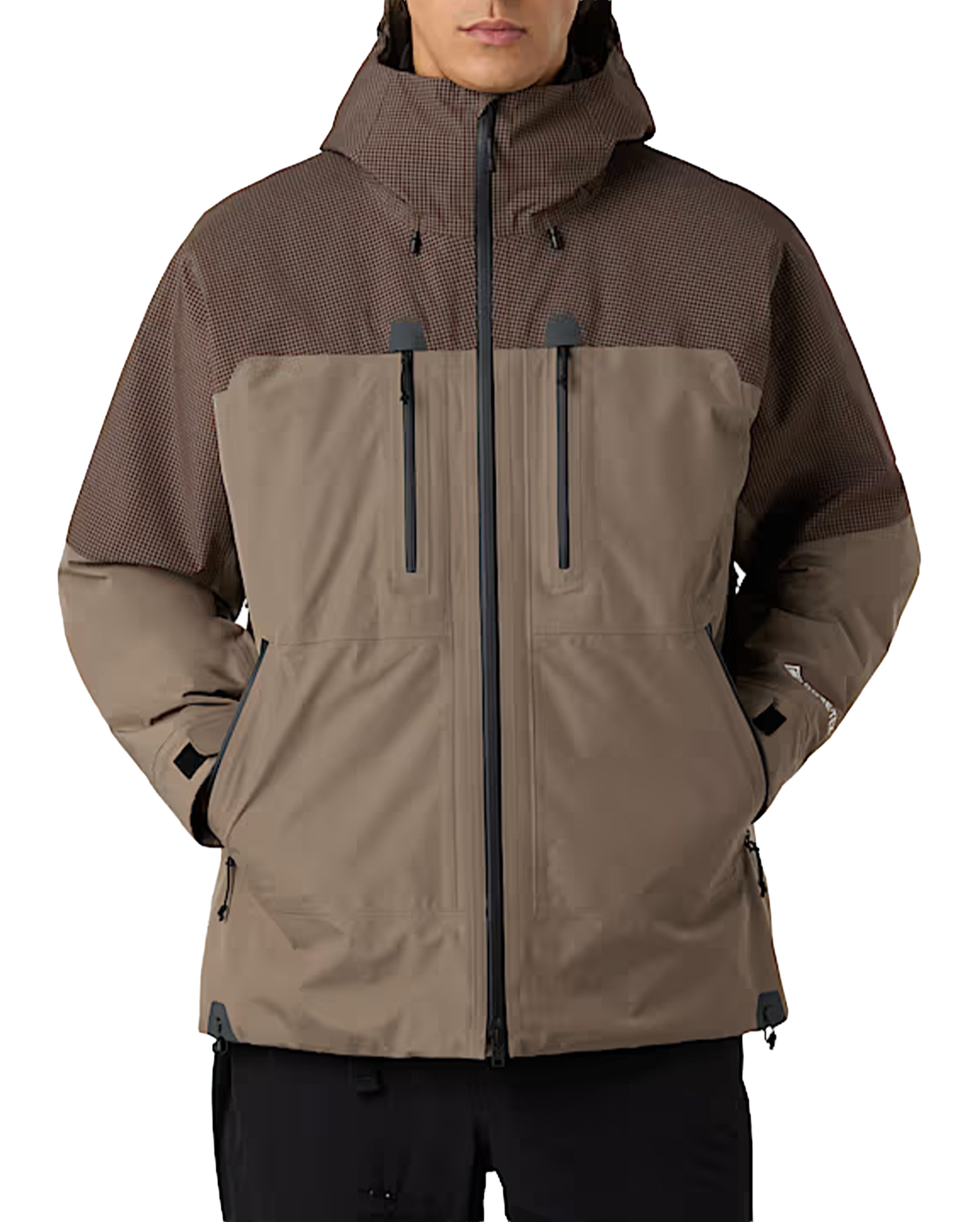 HKE Devils Thumb Insolated GTX Jacket Mocha Brown - Starcowparis - 2