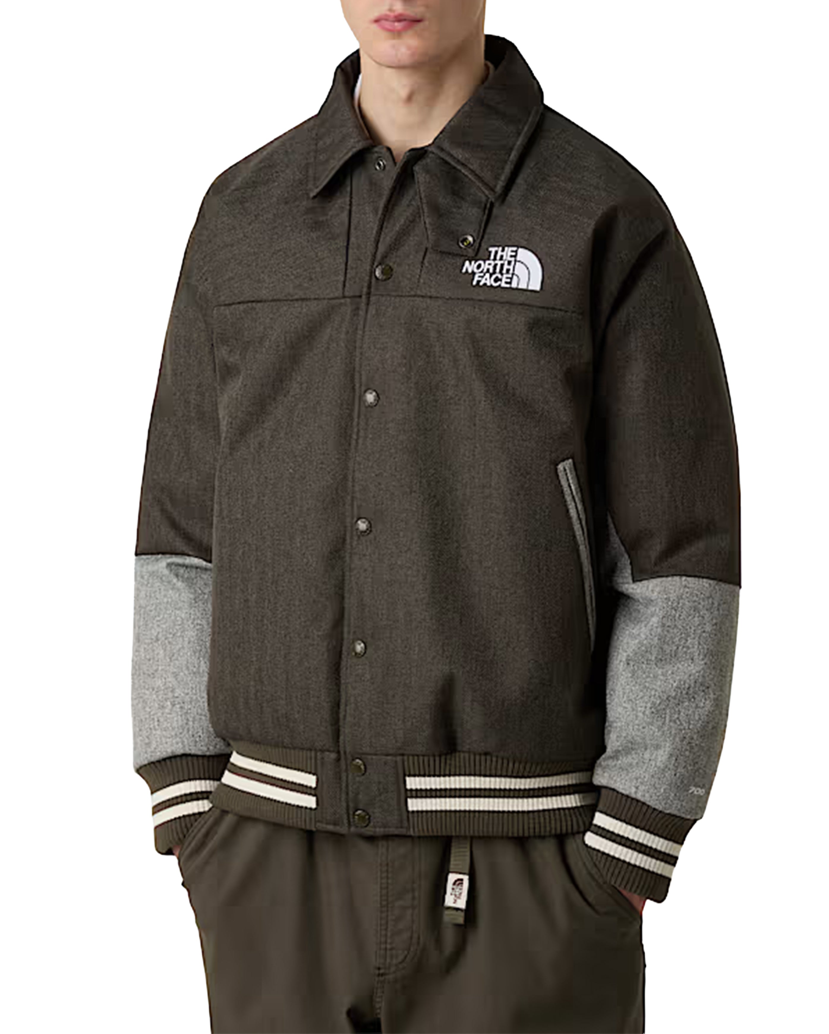 Varsity Down Jacket AP New Taupe Green - Starcowparis - 2