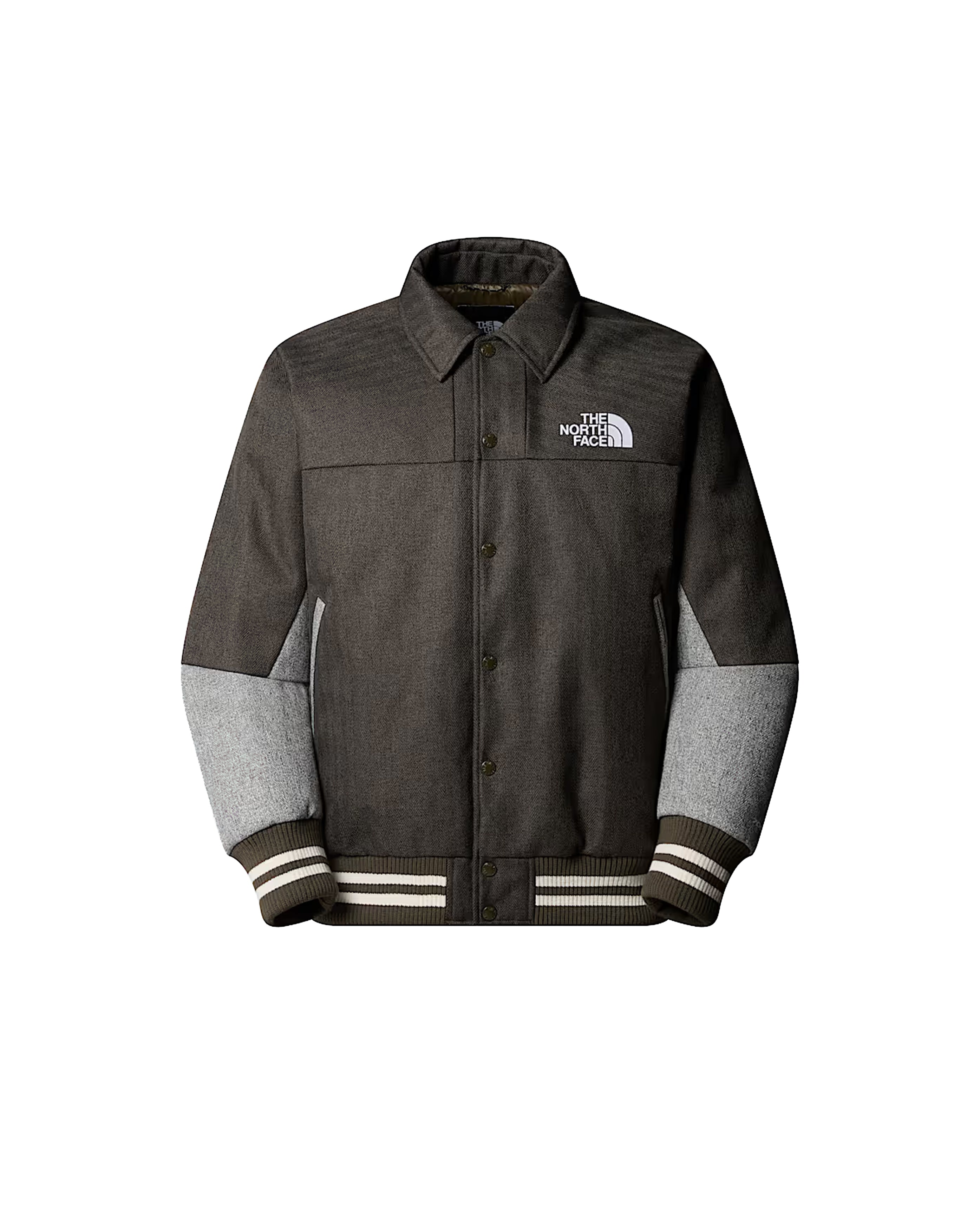 Varsity Down Jacket AP New Taupe Green - Starcowparis - 1