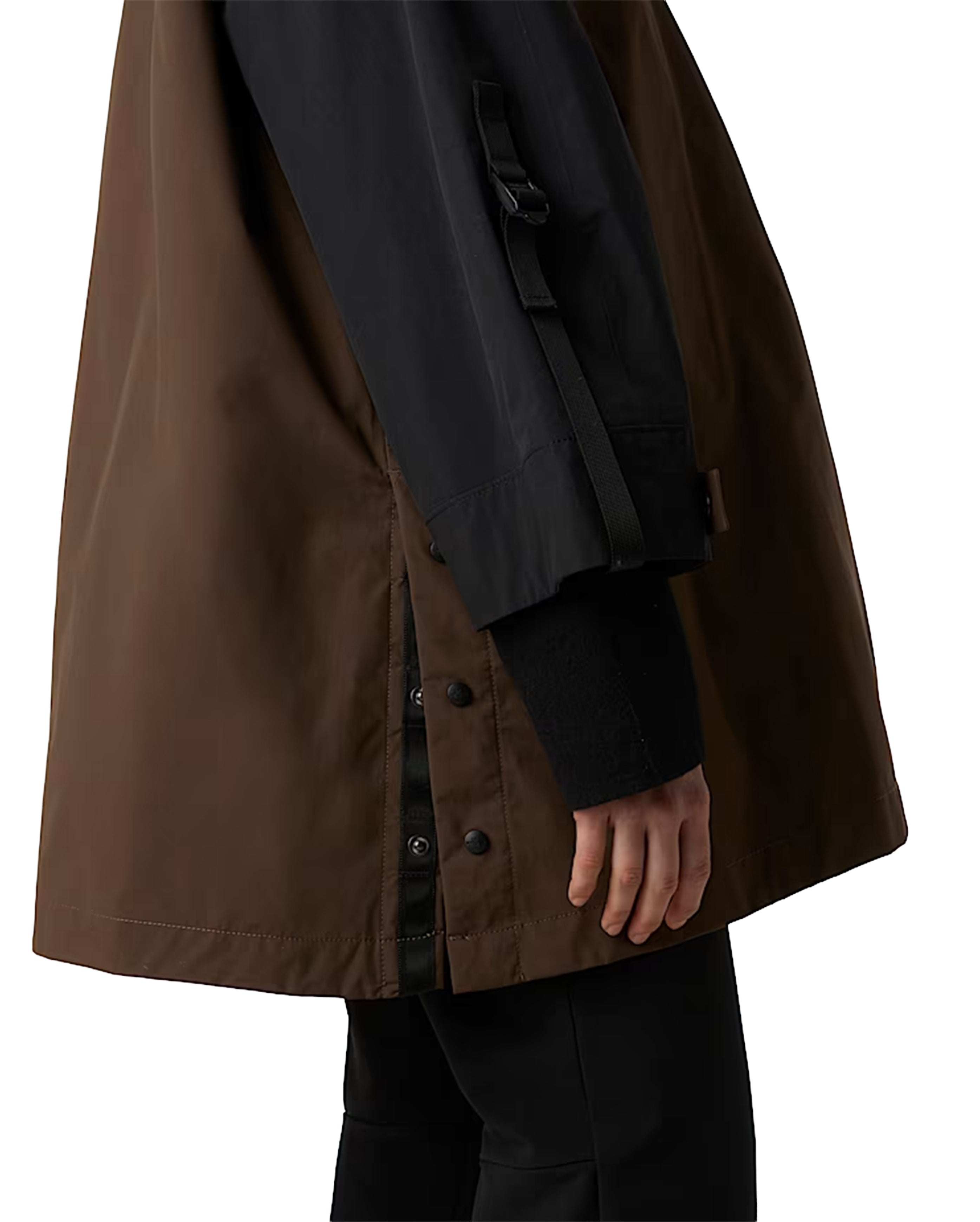 W Dryvent Hardshell Cape Coat  AP Smokey Brown - Starcowparis - 6