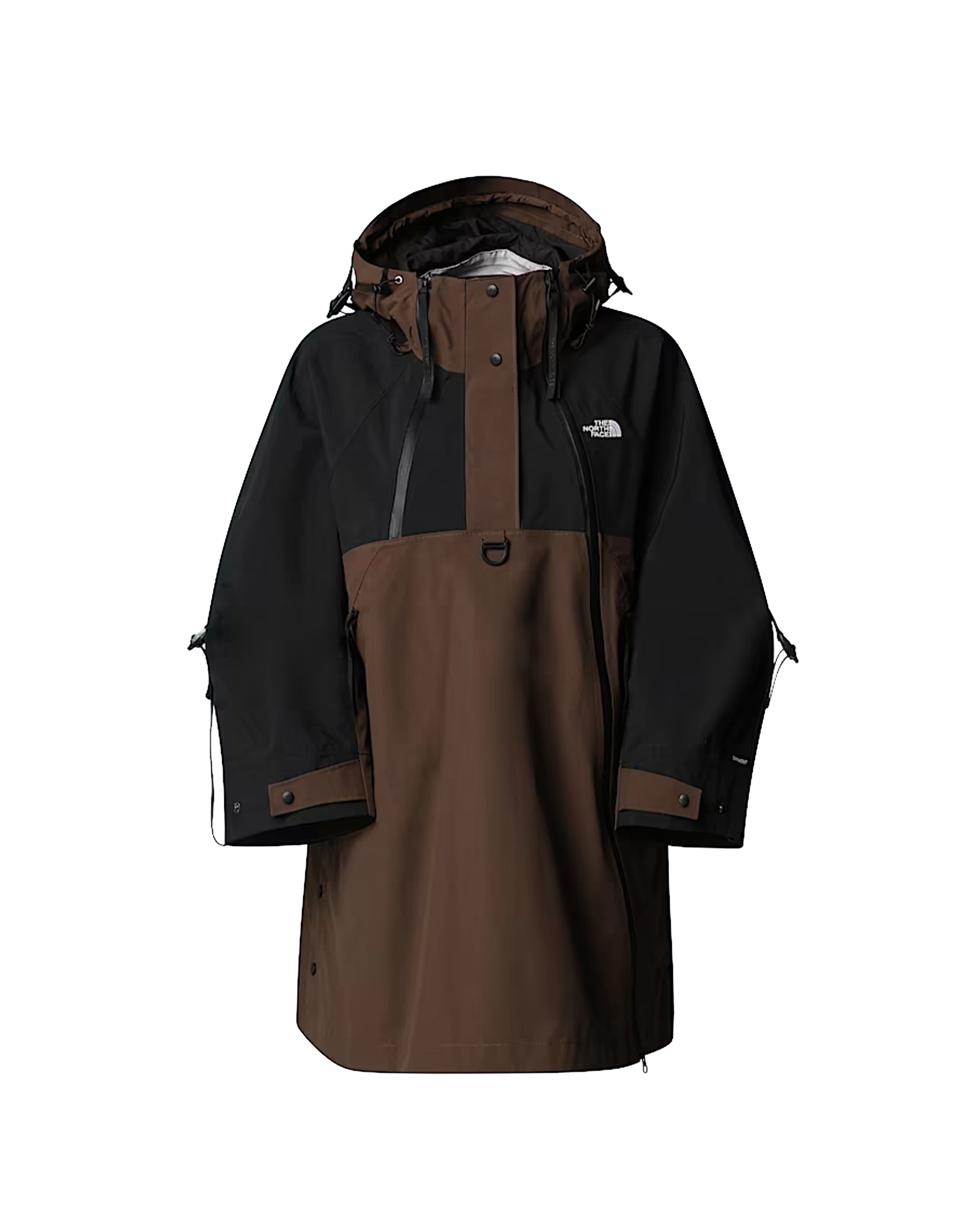 W Dryvent Hardshell Cape Coat  AP Smokey Brown - Starcowparis - 1