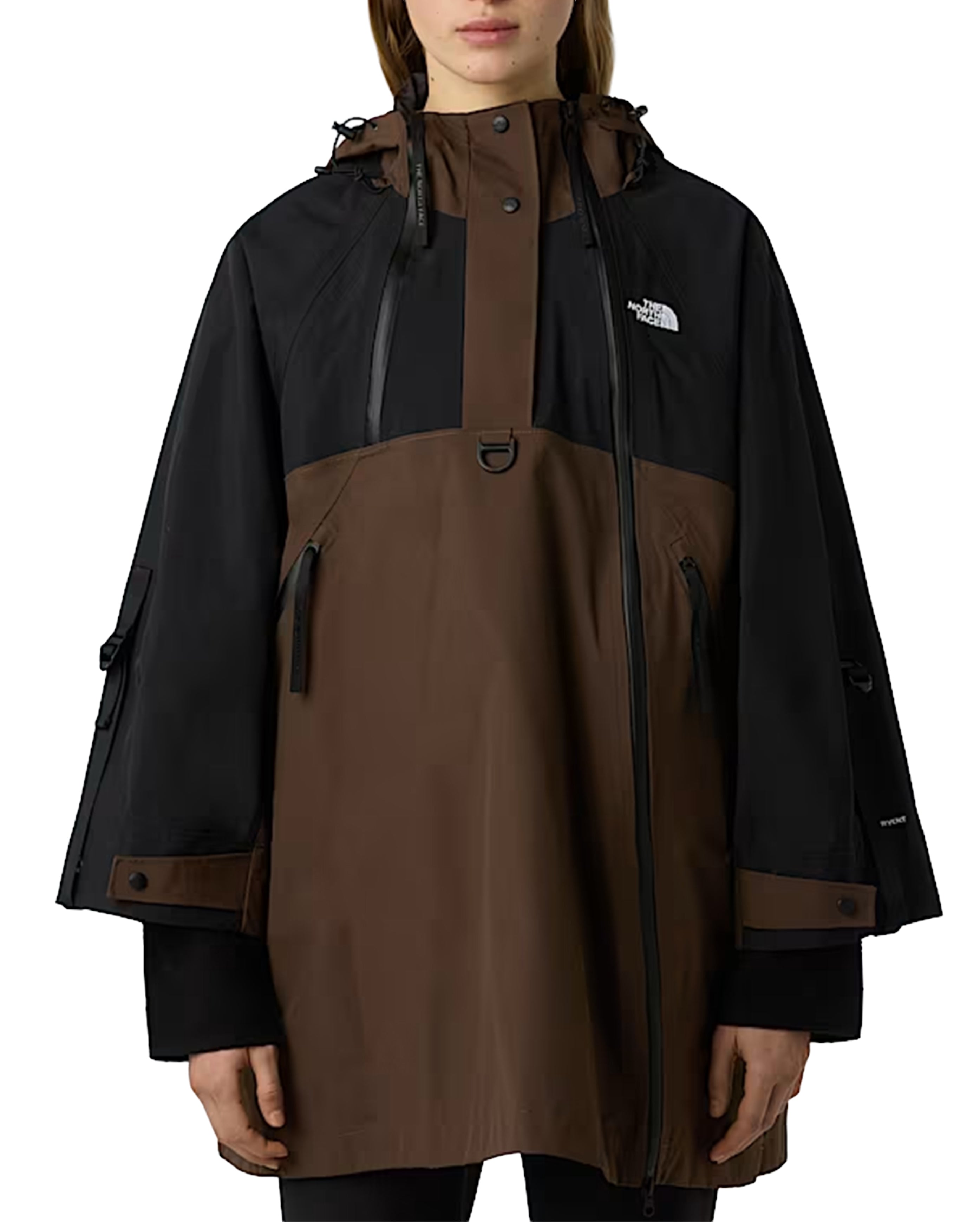W Dryvent Hardshell Cape Coat  AP Smokey Brown - Starcowparis - 2