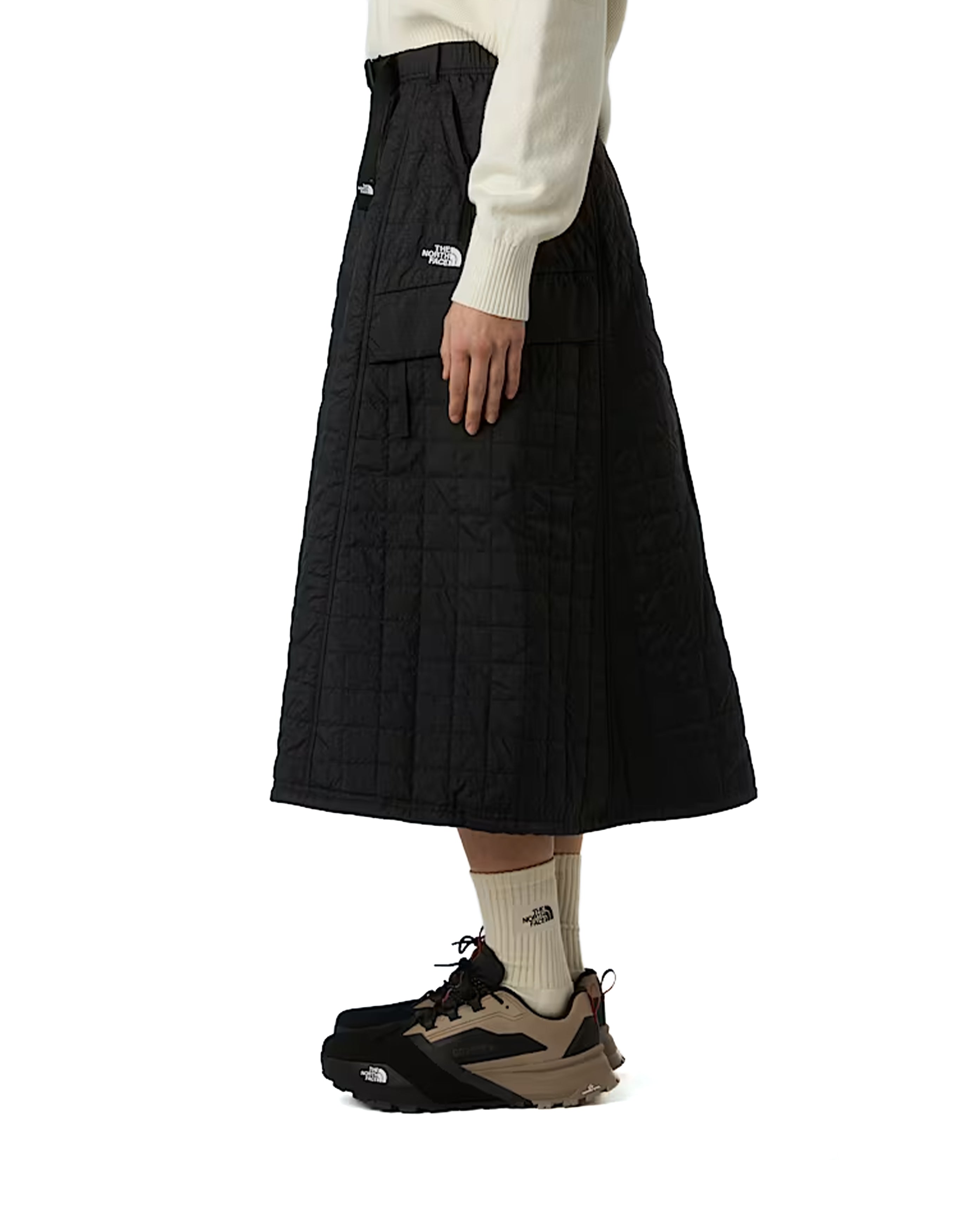 Quilted Volume Skirt AP TNF Black femme - Starcowparis - 5