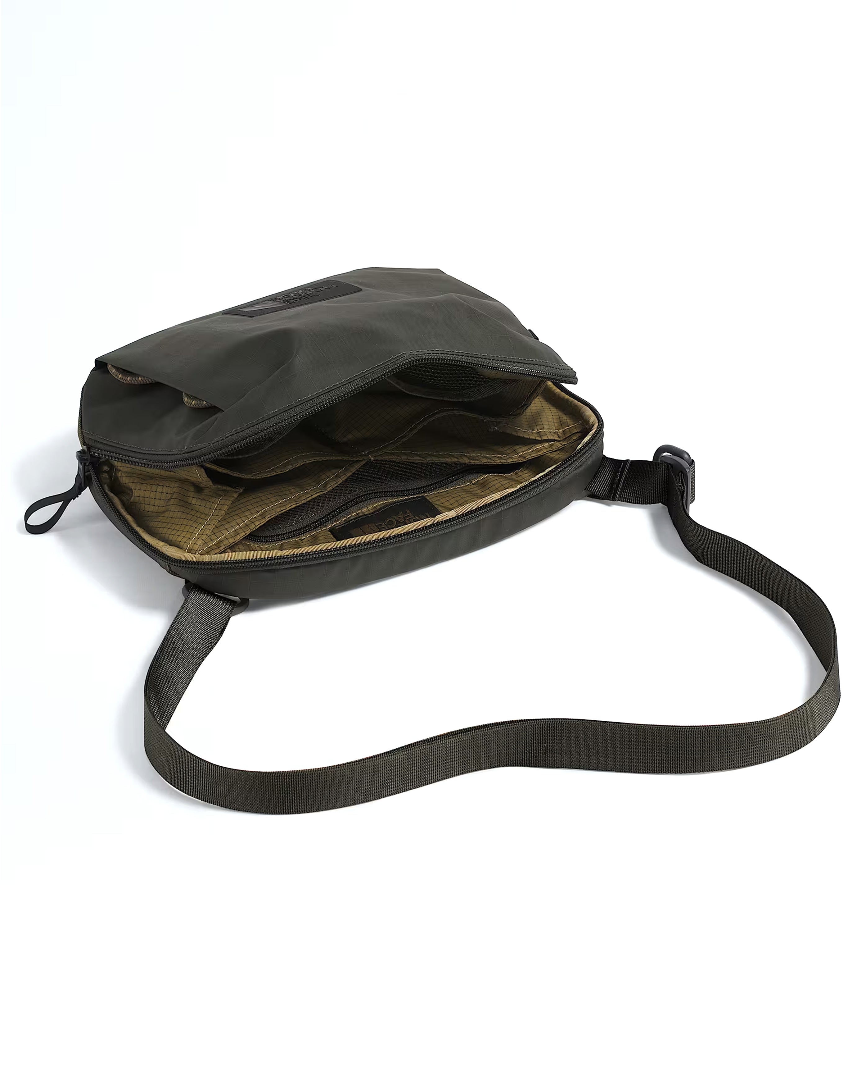 Base Camp Voyager Pro Crossbody New Taupe Green TNF Black - Starcowparis - 2