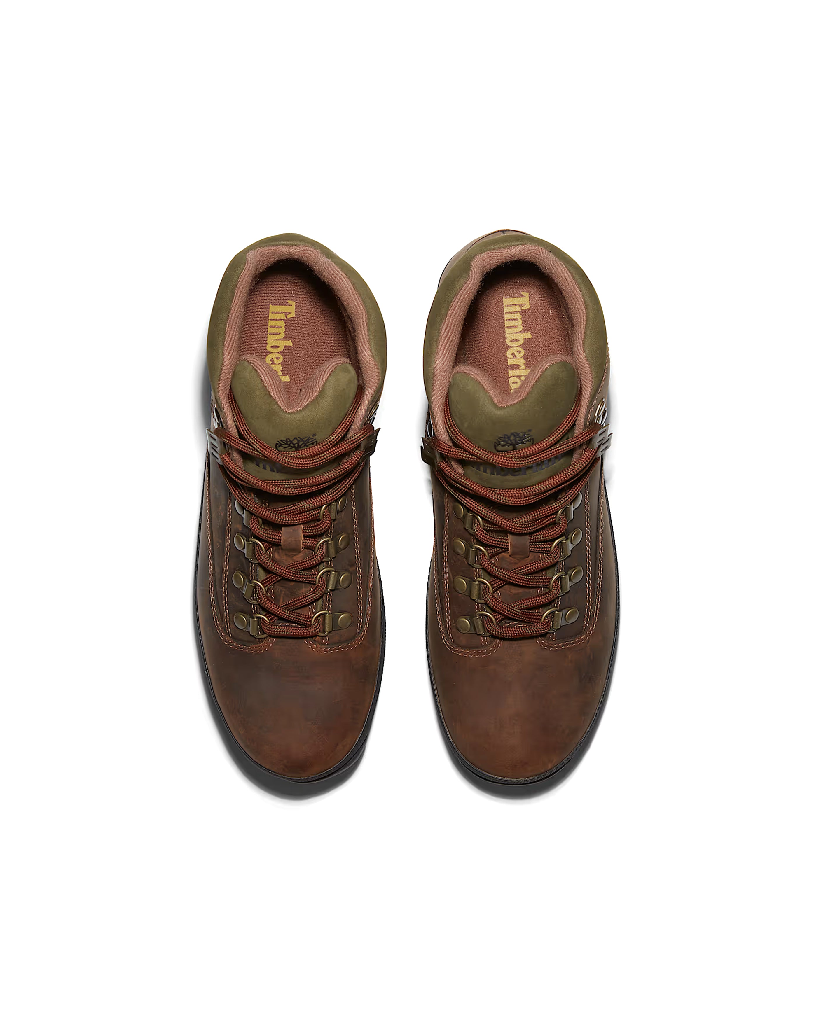 Euro Hiker Mid Lace Up Boot Brown Homme - Starcowparis - 4